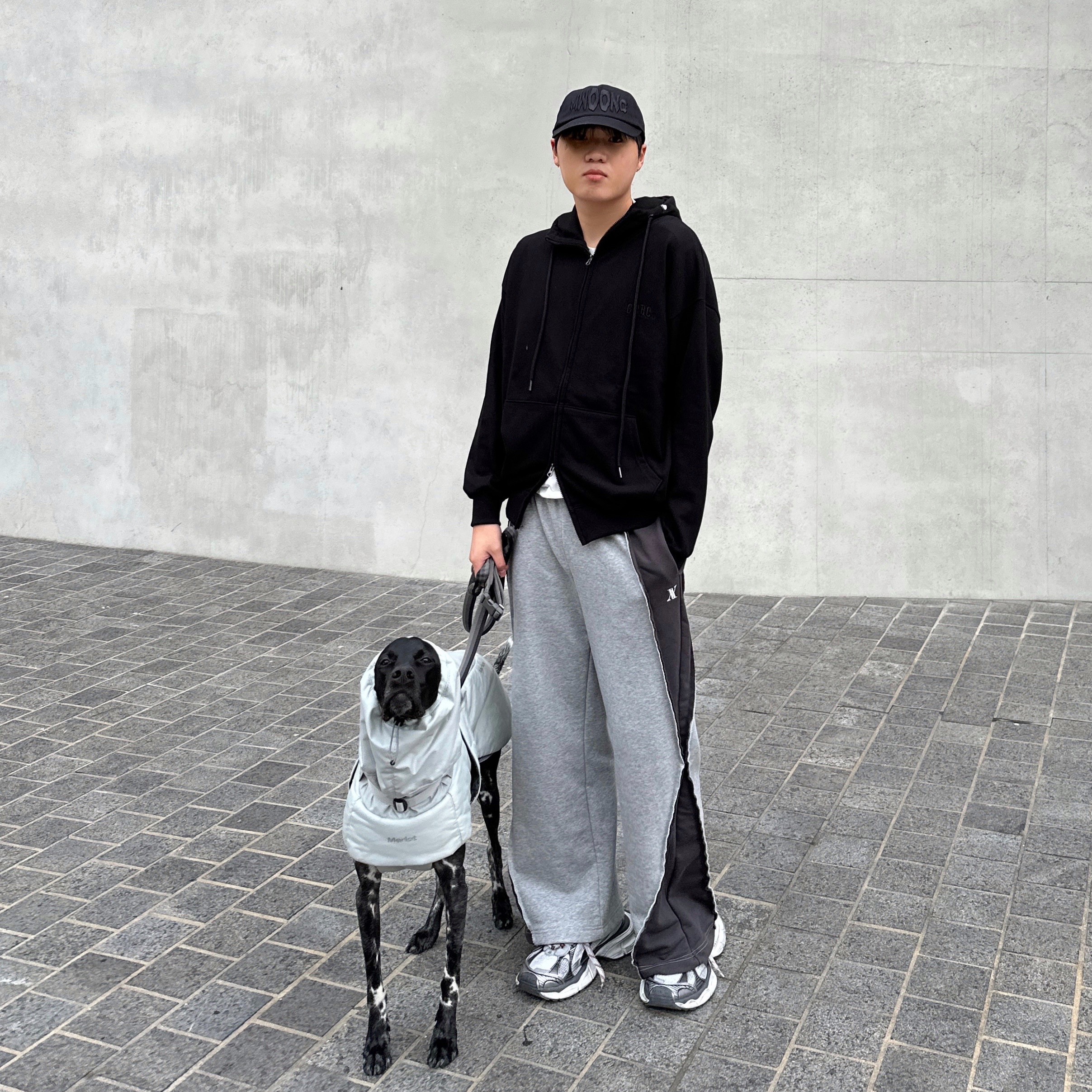 Balenciaga 3XL Sneakers Grey White Red 착용 스타일 - 1