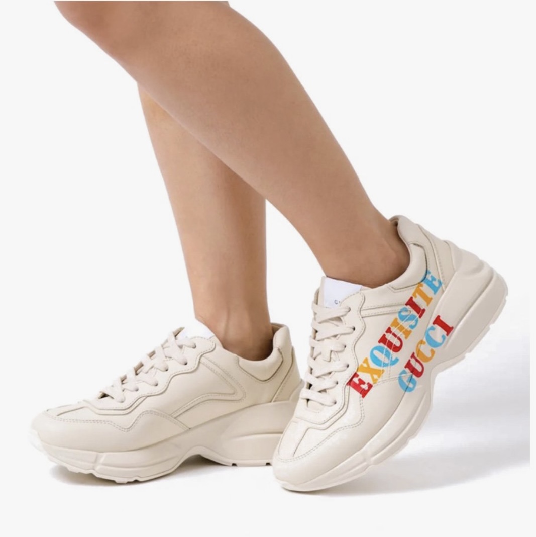 (W) Gucci Rhyton Exquisite Ivory 착용 스타일 - 1