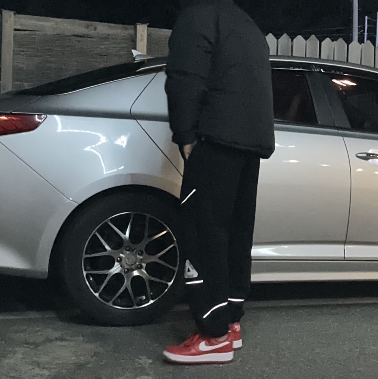 Supreme Gore-Tex 700-Fill Down Parka Black - 23FW, Palace Polartec 3M Jogger Black - 23FW 착용 스타일 - 2