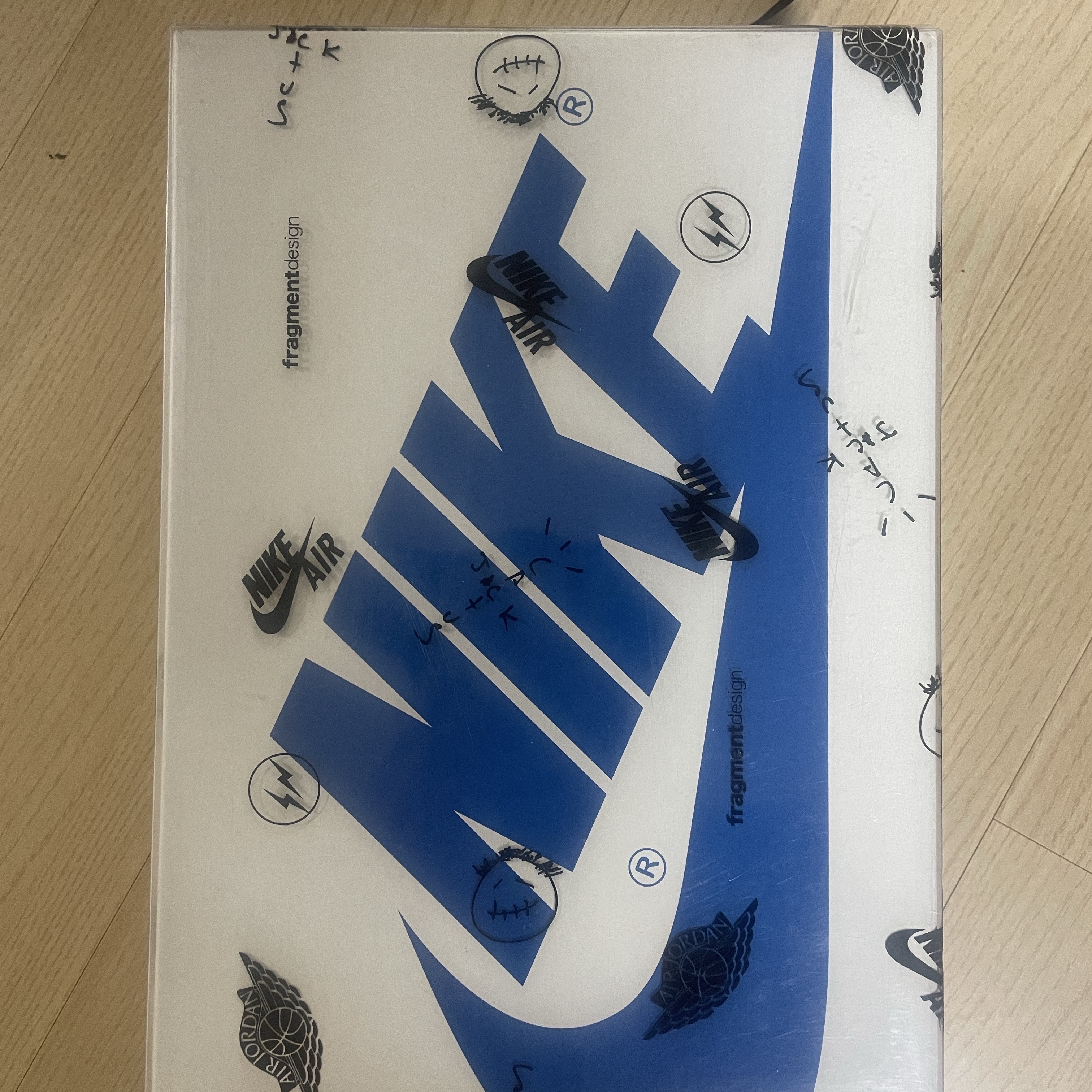 Jordan 1 x Travis Scott x Fragment Retro Low OG SP Military Blue 착용 스타일