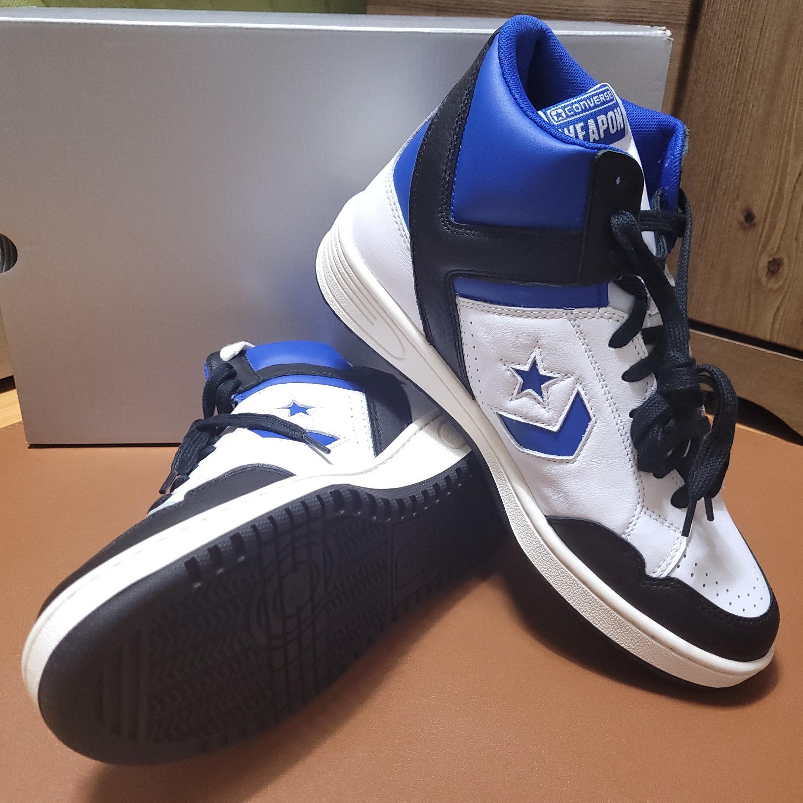 Converse x Fragment Weapon Mid White 착용 스타일 - 1