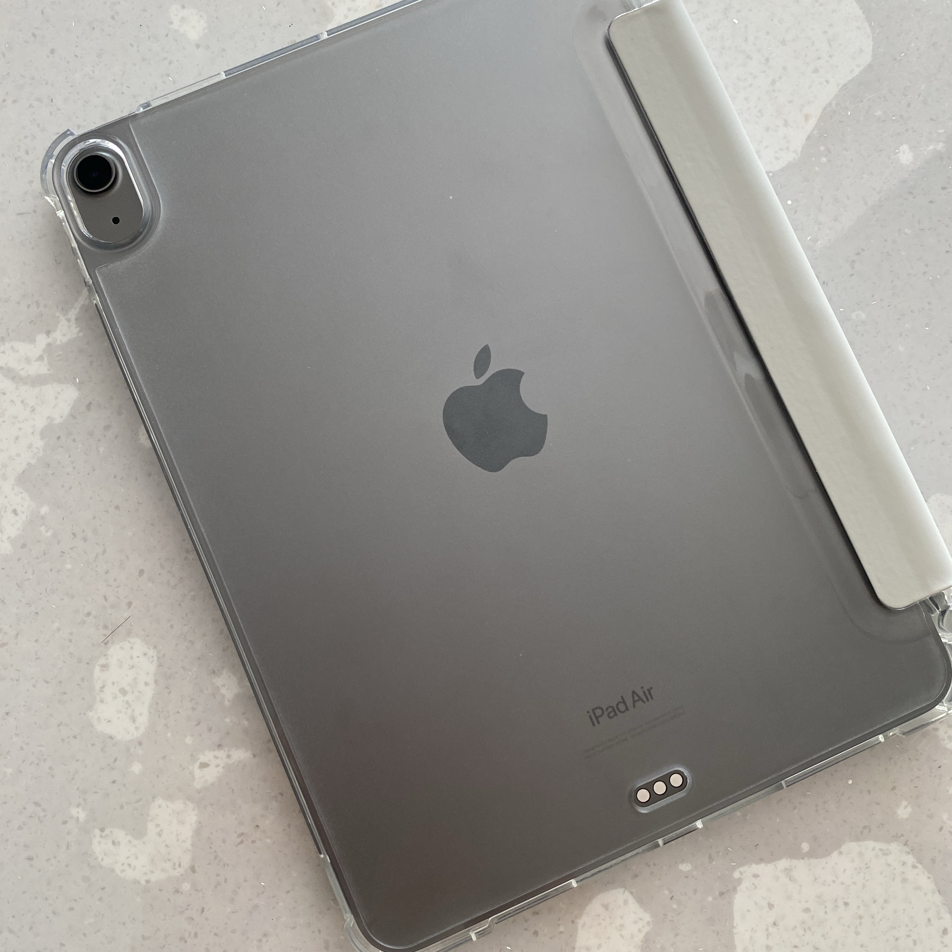 Apple iPad Air 5th Gen Wifi 64GB Space Gray (Korean Ver.), Apple Pencil 2nd Gen 착용 스타일 - 3