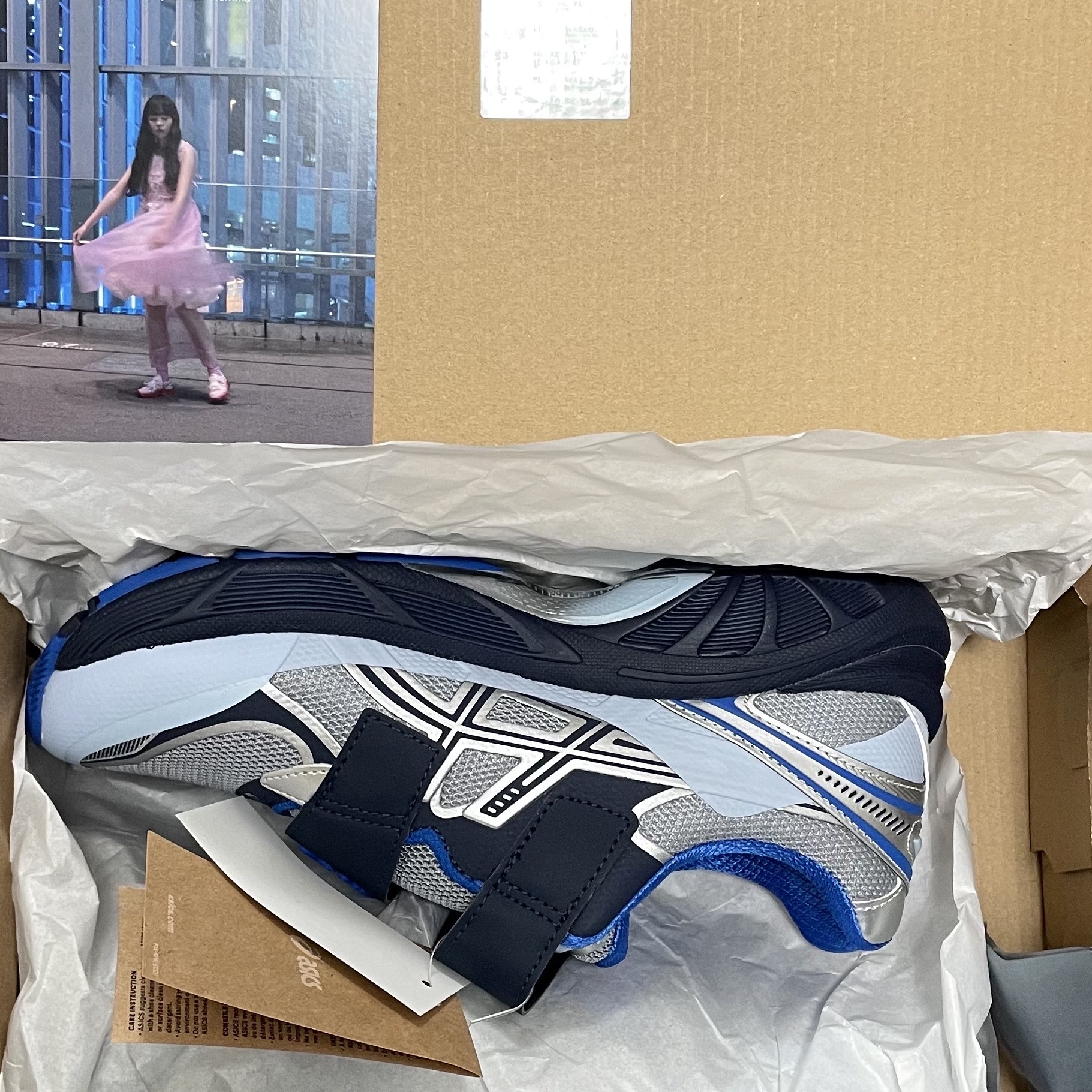 Asics x Cecilie Bahnsen GT-2160 Pure Silver Midnight 착용 스타일