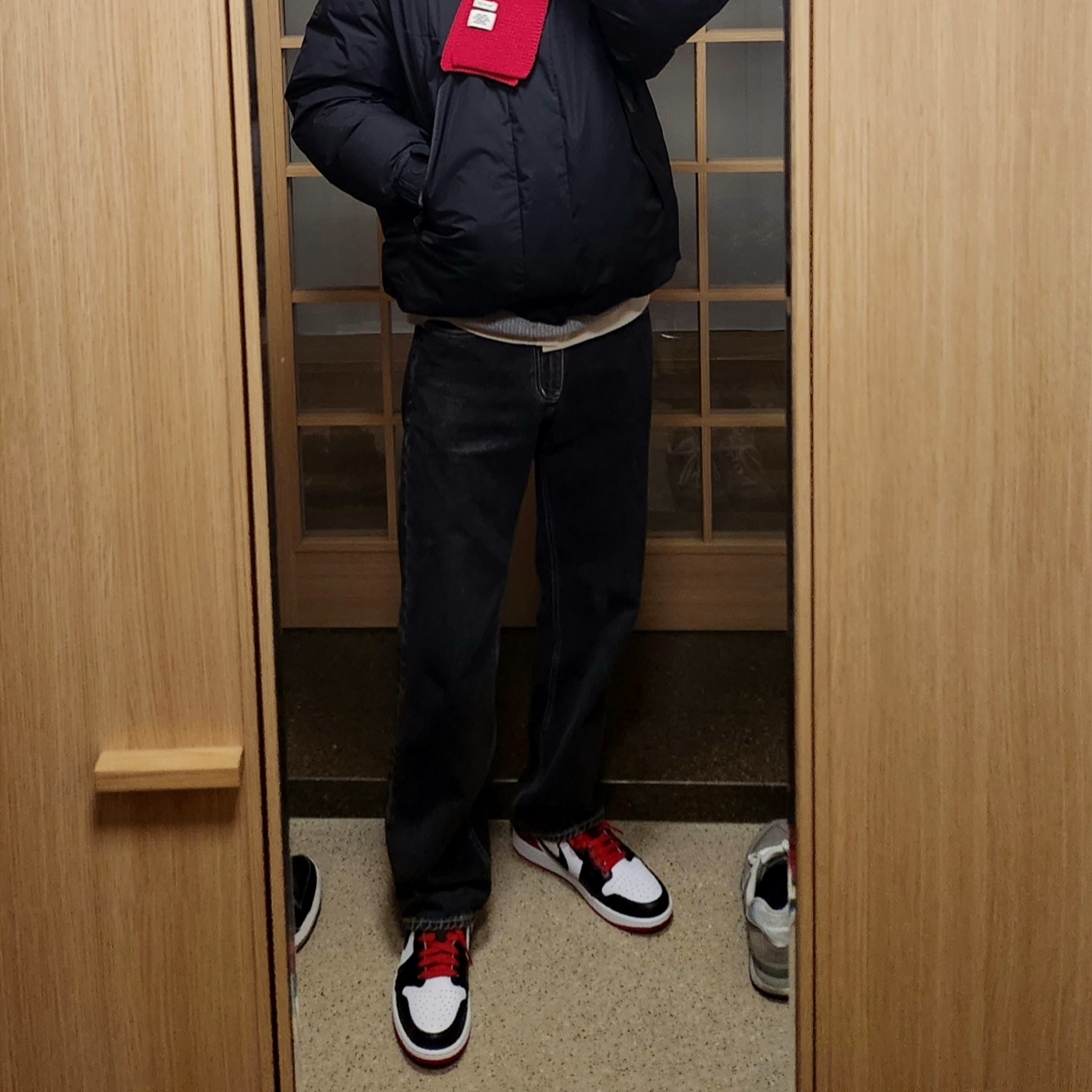 Jordan 1 Retro Low OG Black Toe 착용 스타일