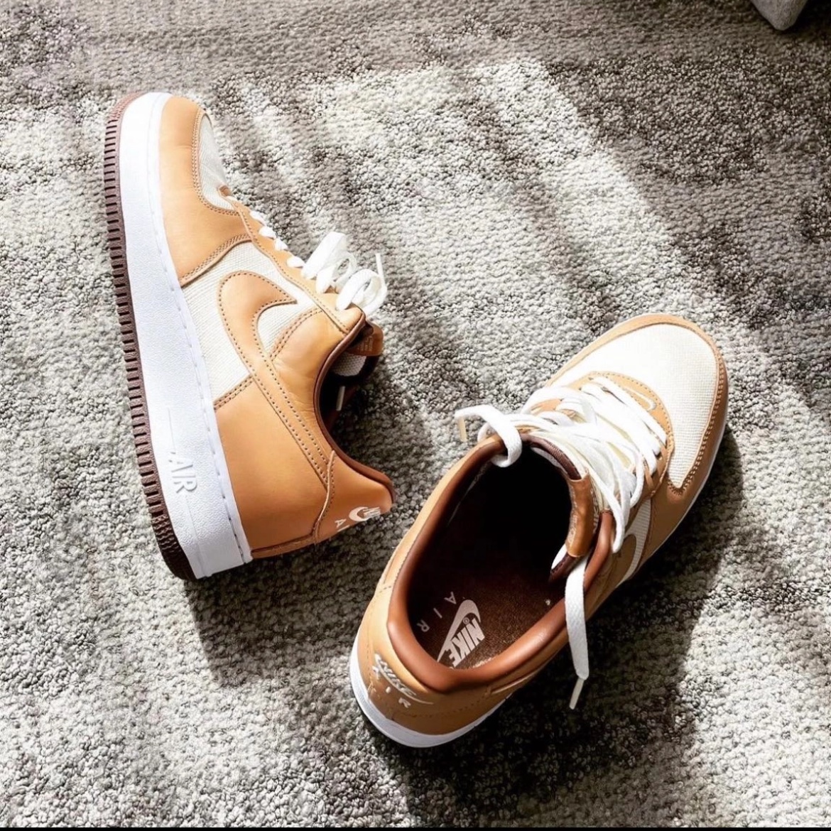 Nike Air Force 1 Low QS Acorn 2021 착용 스타일