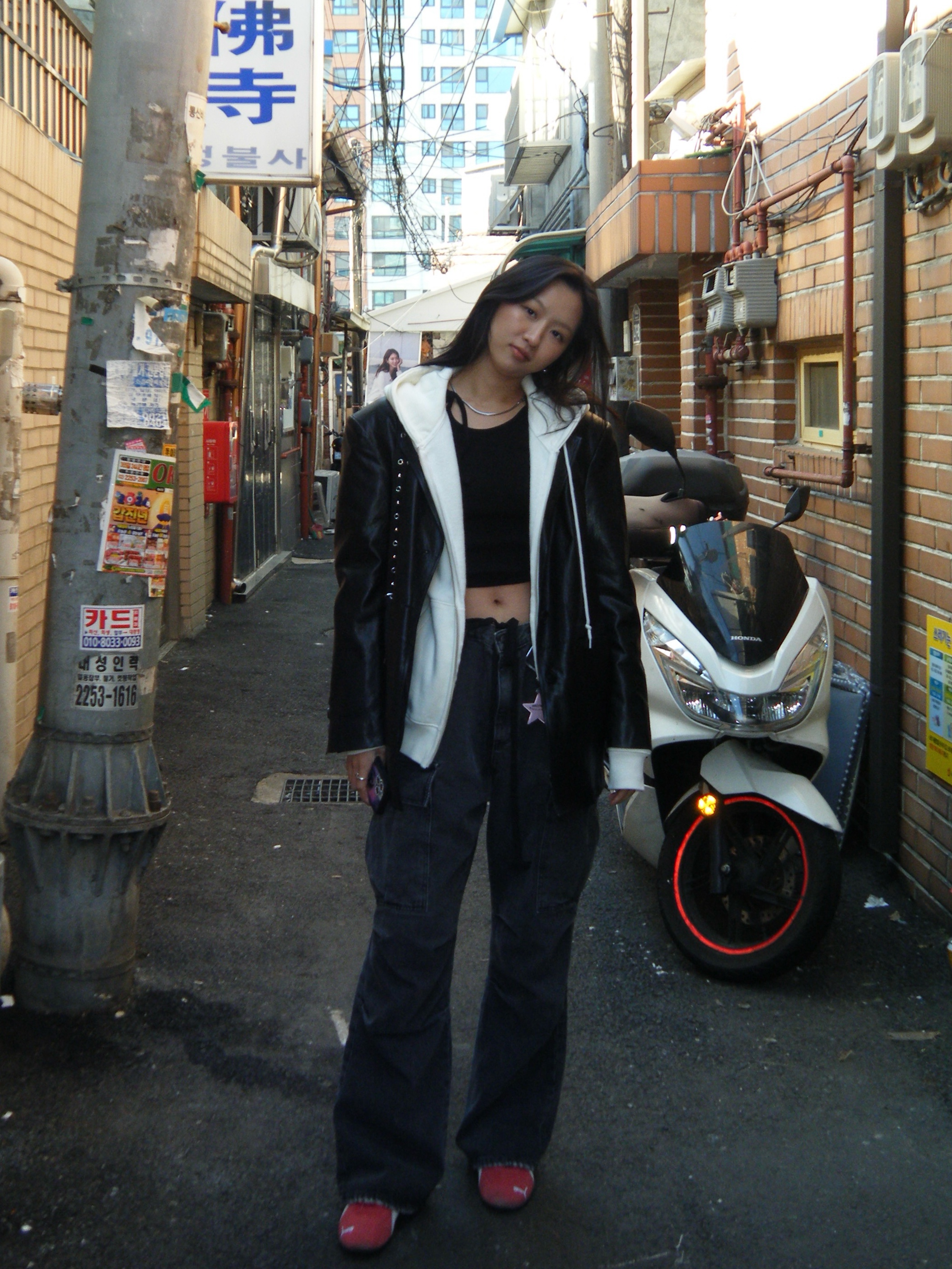 Puma Speedcat LS High Risk Red White 착용 스타일