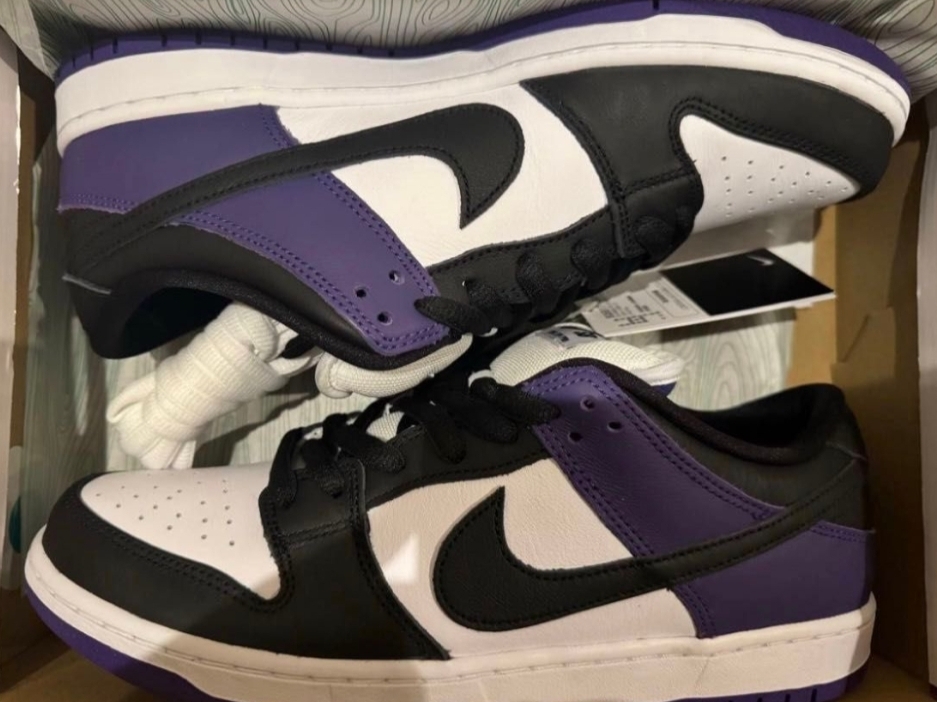 Nike SB Dunk Low Pro Court Purple 착용 스타일