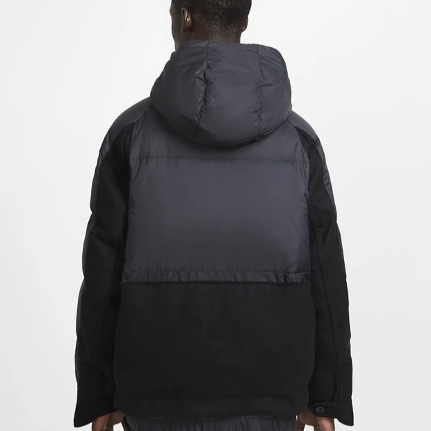 Nike x Sacai NRG Parka Black 착용 스타일 - 2