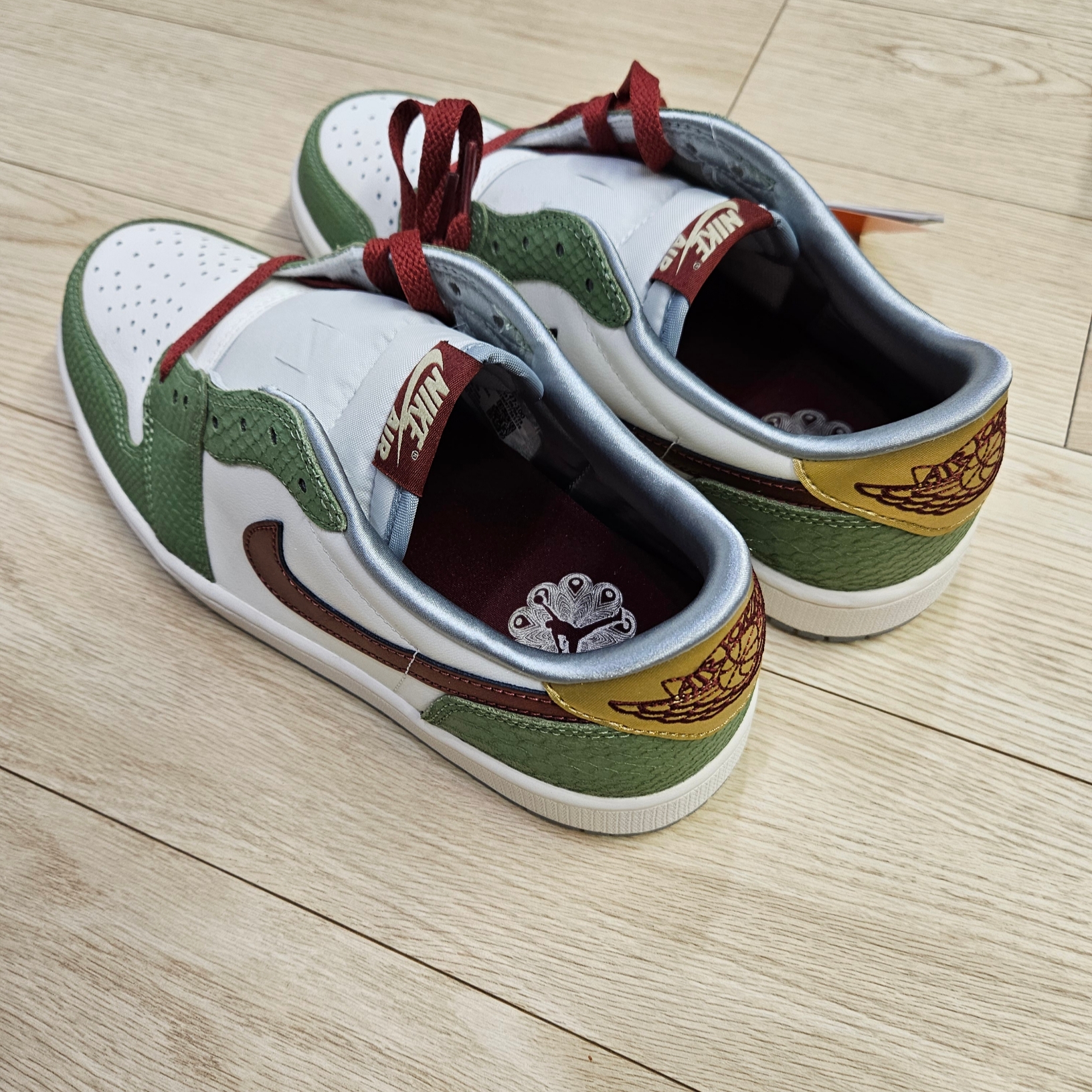 Jordan 1 Retro Low OG Chinese New Year 착용 스타일 - 3
