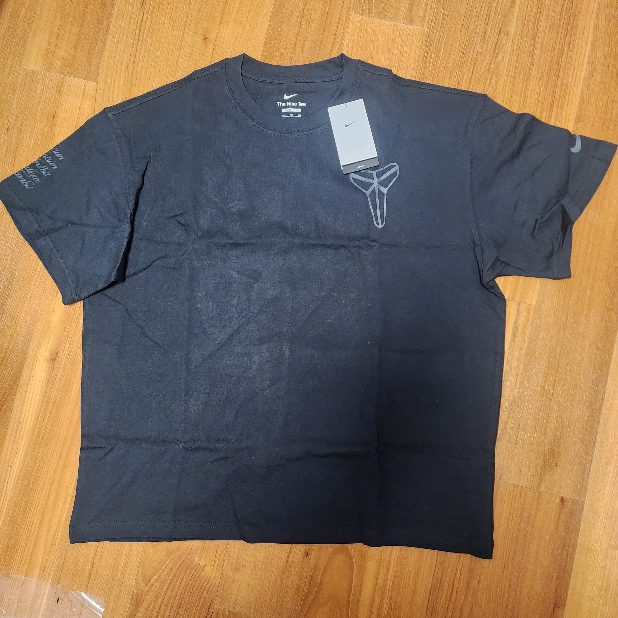 Nike Kobe Mamba Mentality T-Shirt Black - Asia 착용 스타일 - 1