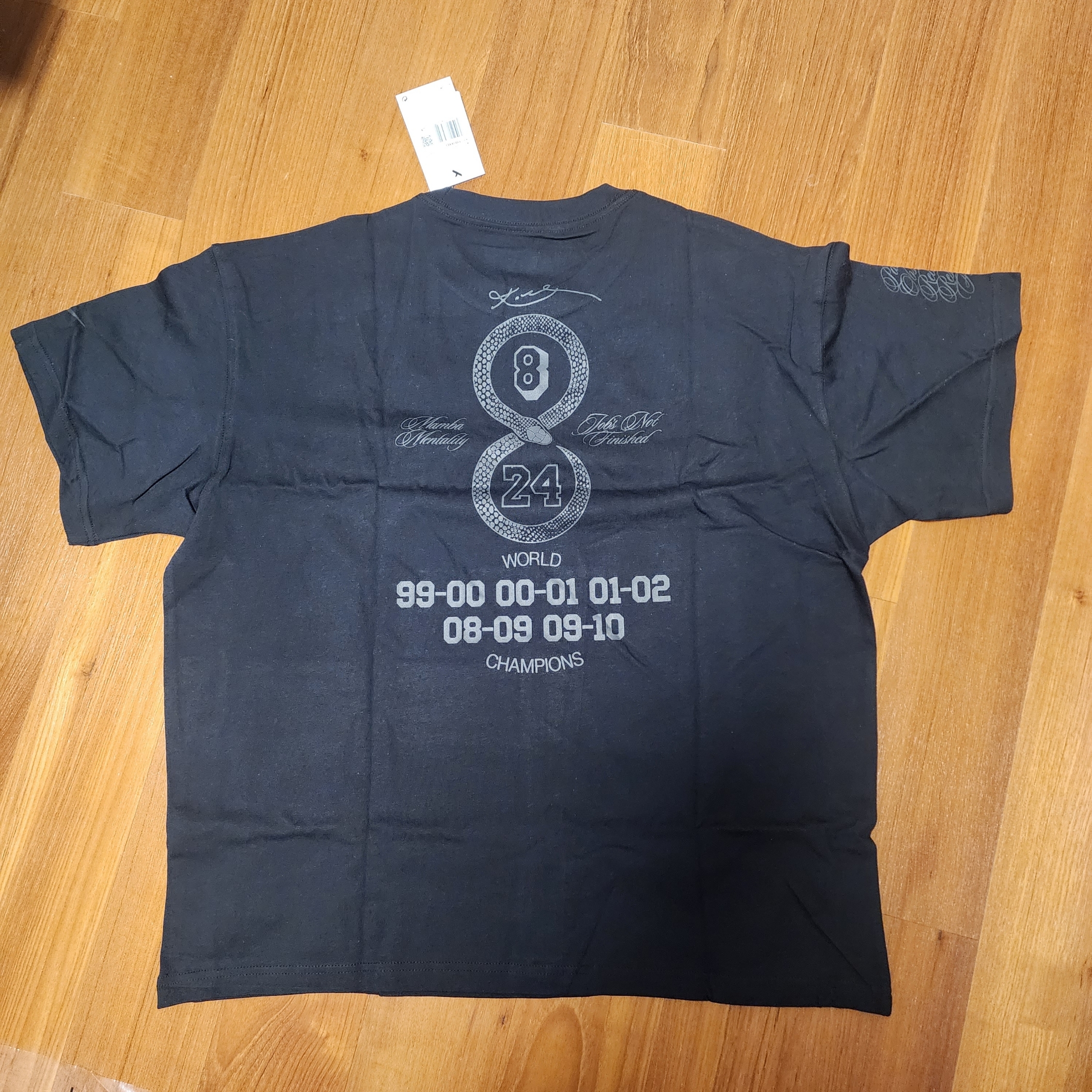 Nike Kobe Mamba Mentality T-Shirt Black - Asia 착용 스타일 - 2