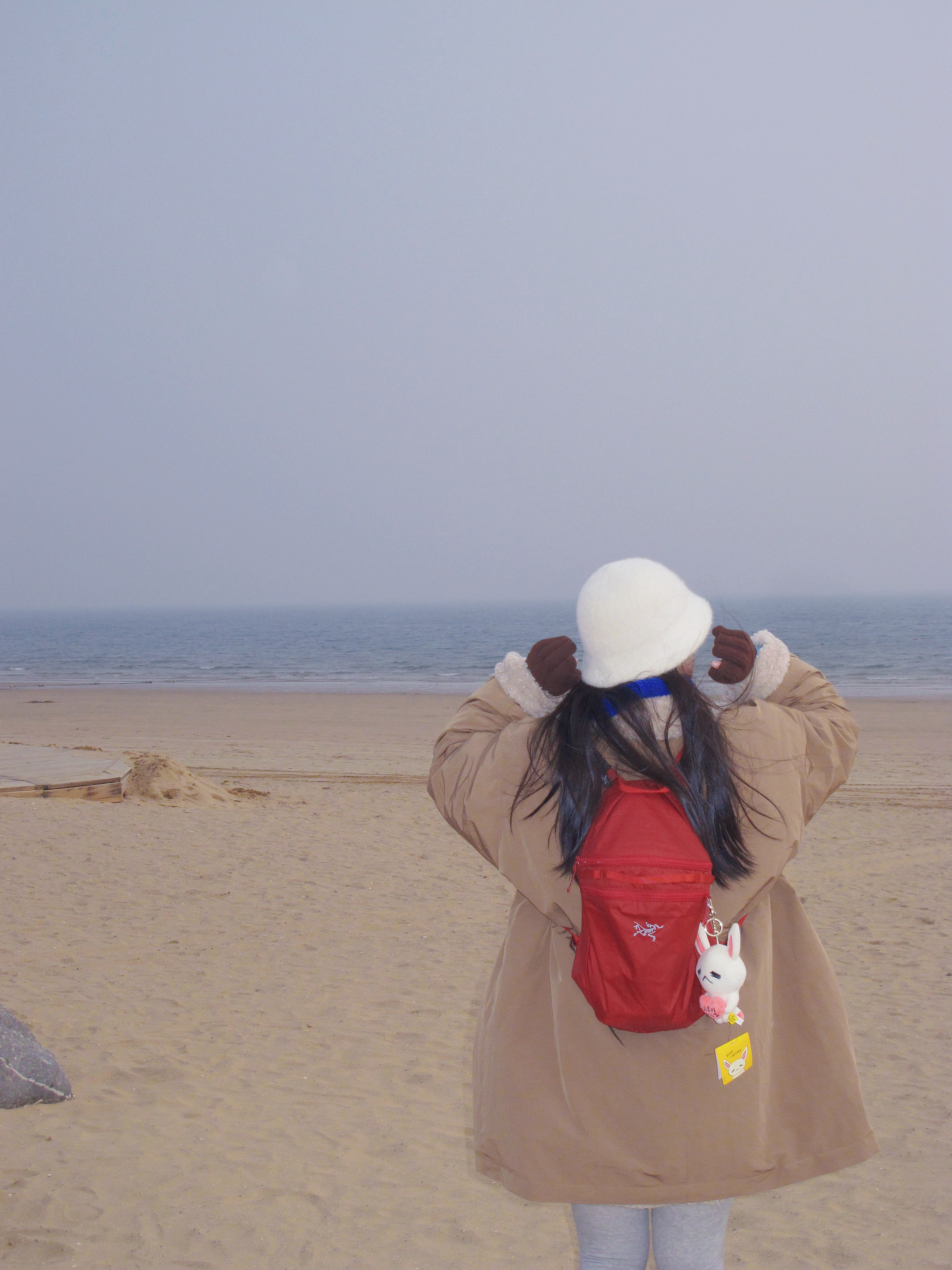 Arc'teryx Heliad 15 Backpack Bordeaux 착용 스타일 - 1