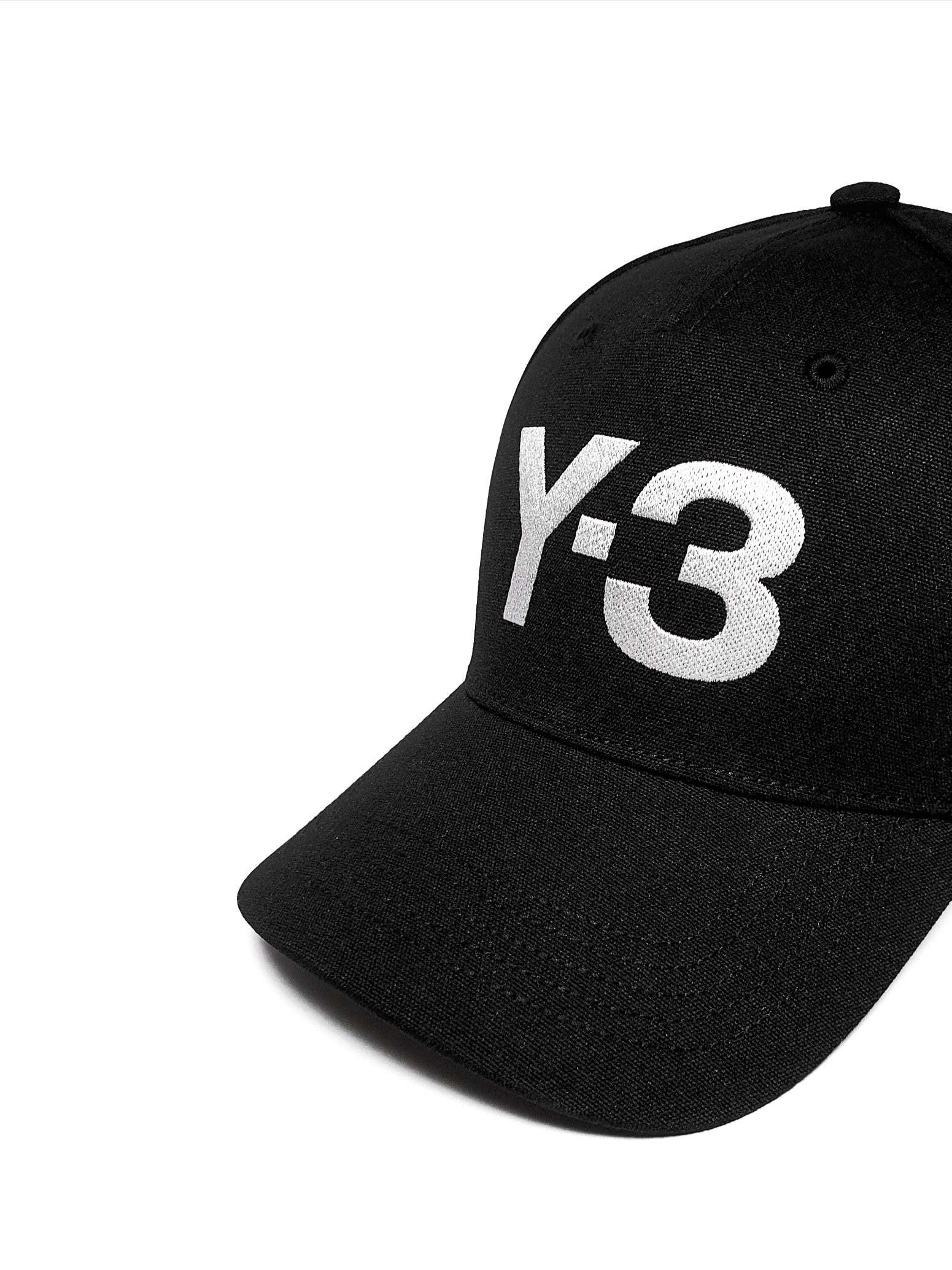Y-3 Logo Cap Black 착용 스타일