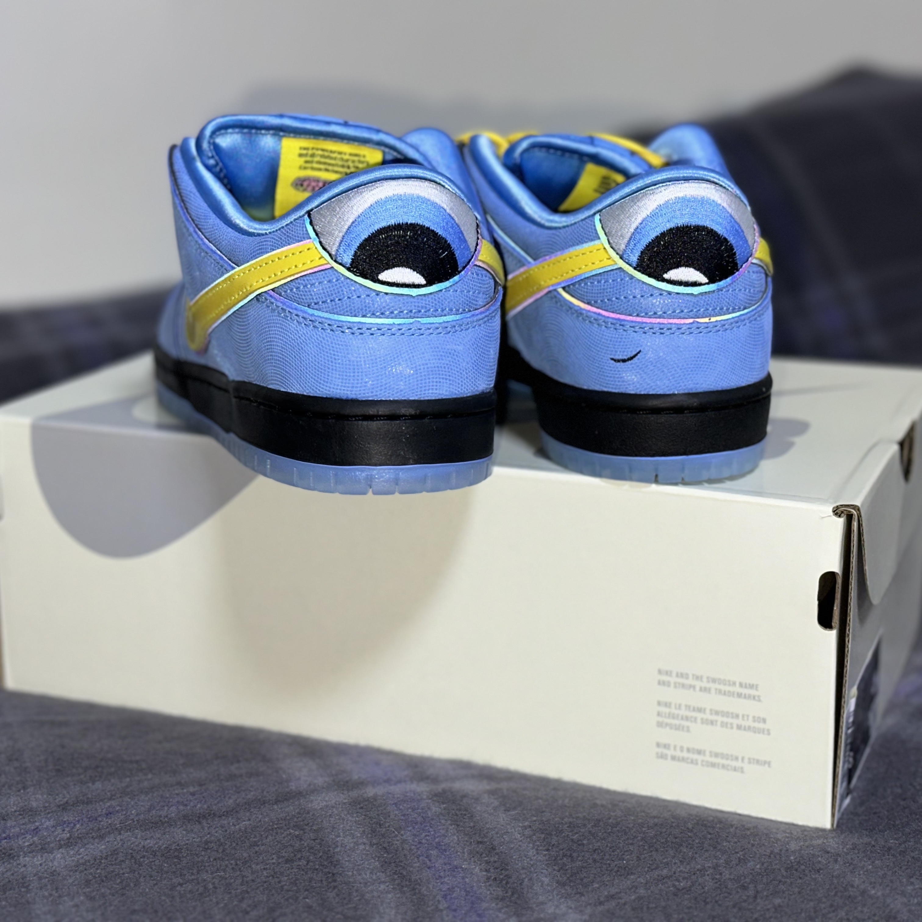 Nike x The Powerpuff Girls SB Dunk Low Pro QS Bubbles 착용 스타일
