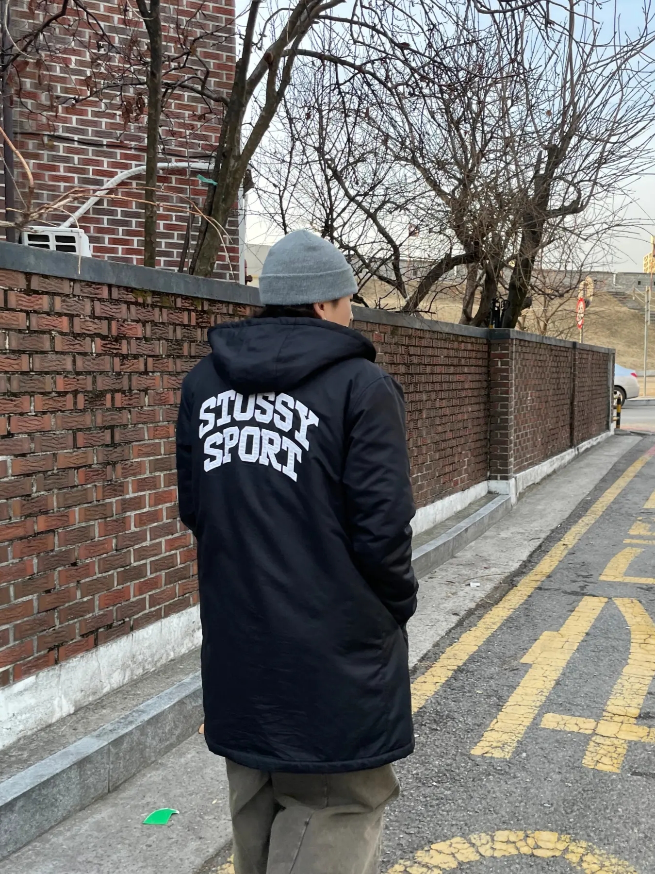 Stussy Basic Cuff Beanie Lightgrey, Nike x Ambush Air Force 1 Low SP Black 착용 스타일 - 3