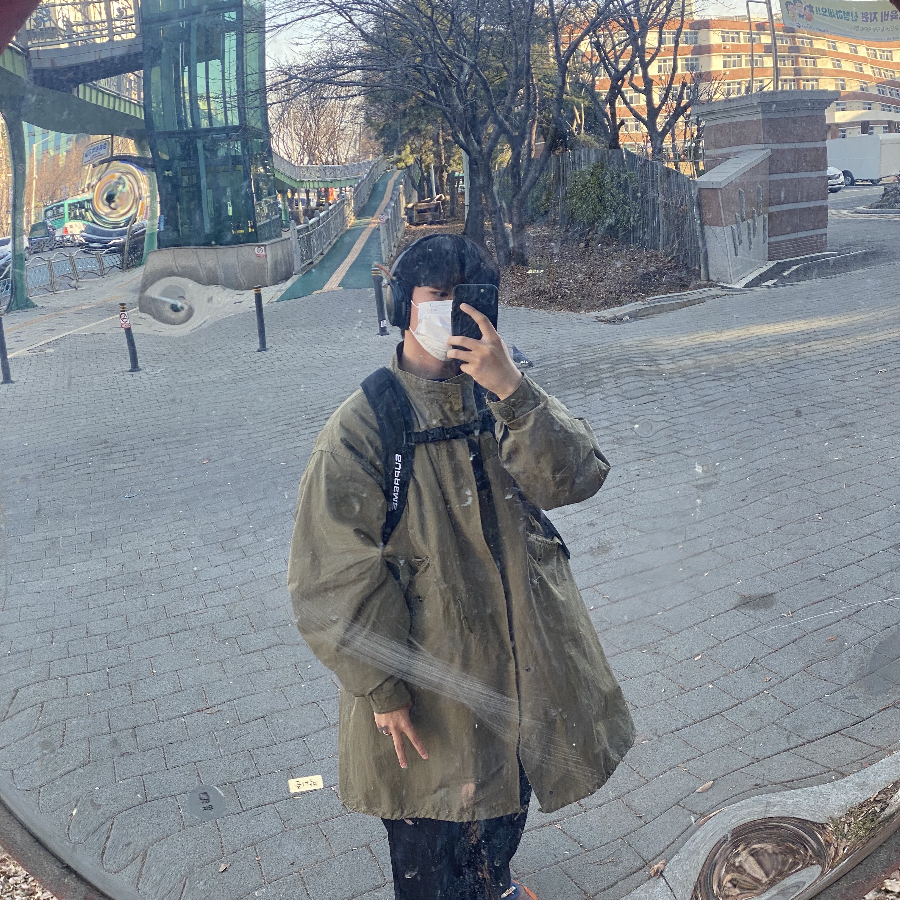 Freak's Store M-65 Mods Coat Liner Set Olive, Nike x Kasina Air Max 1 SP Won-Ang Orange 착용 스타일 - 2