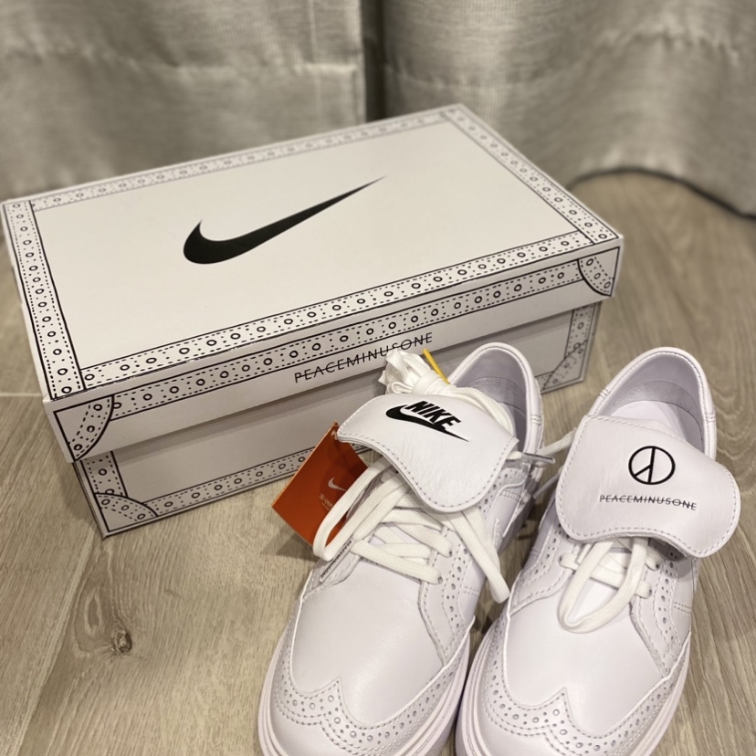 Nike x Peaceminusone Kwondo1 White 착용 스타일 - 1