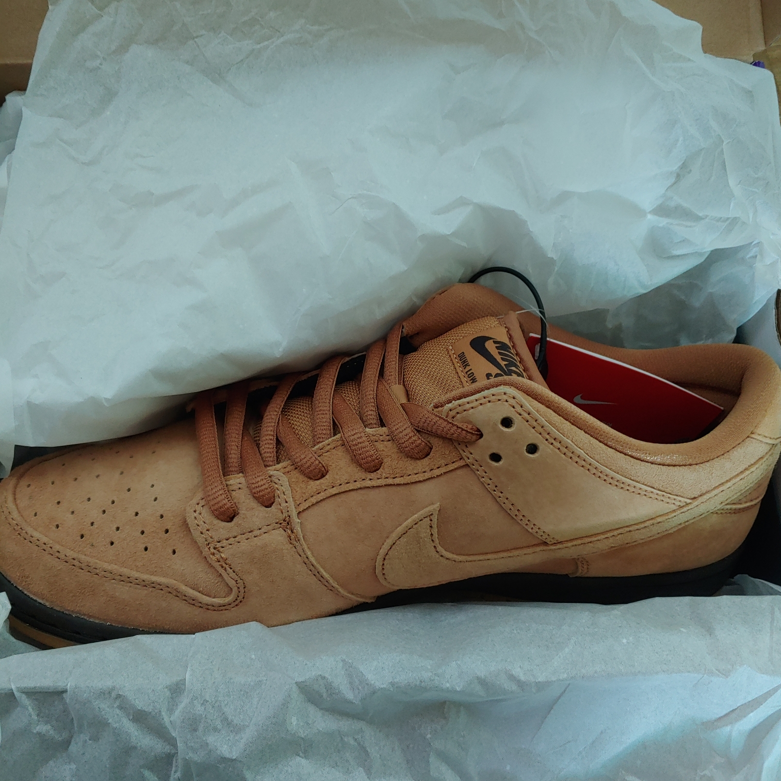 Nike SB Dunk Low Pro Wheat 2023 착용 스타일