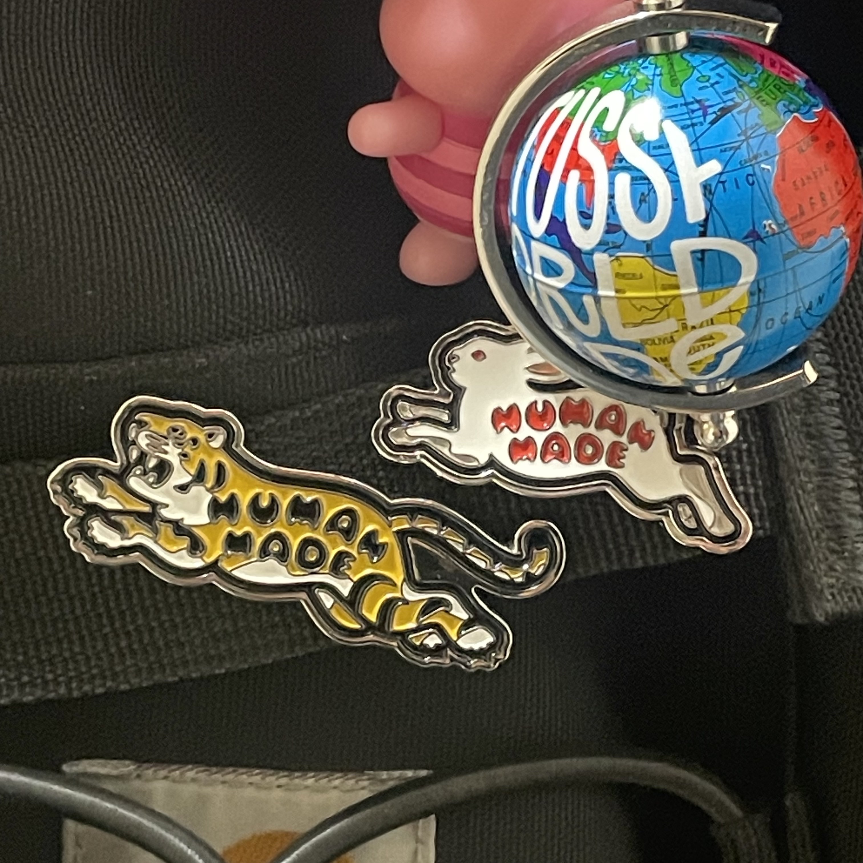 Human Made Animal Pin Set #1 Silver 착용 스타일