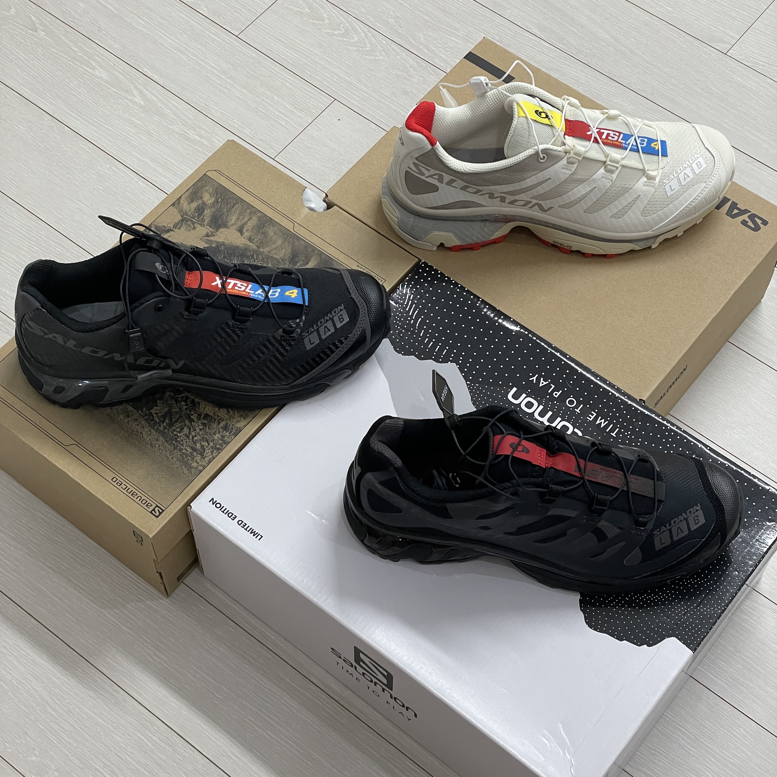 Salomon x Slam Jam XT-4 Black Magnet Goji Berry, Salomon XT-4 ADV Black Magnet 착용 스타일