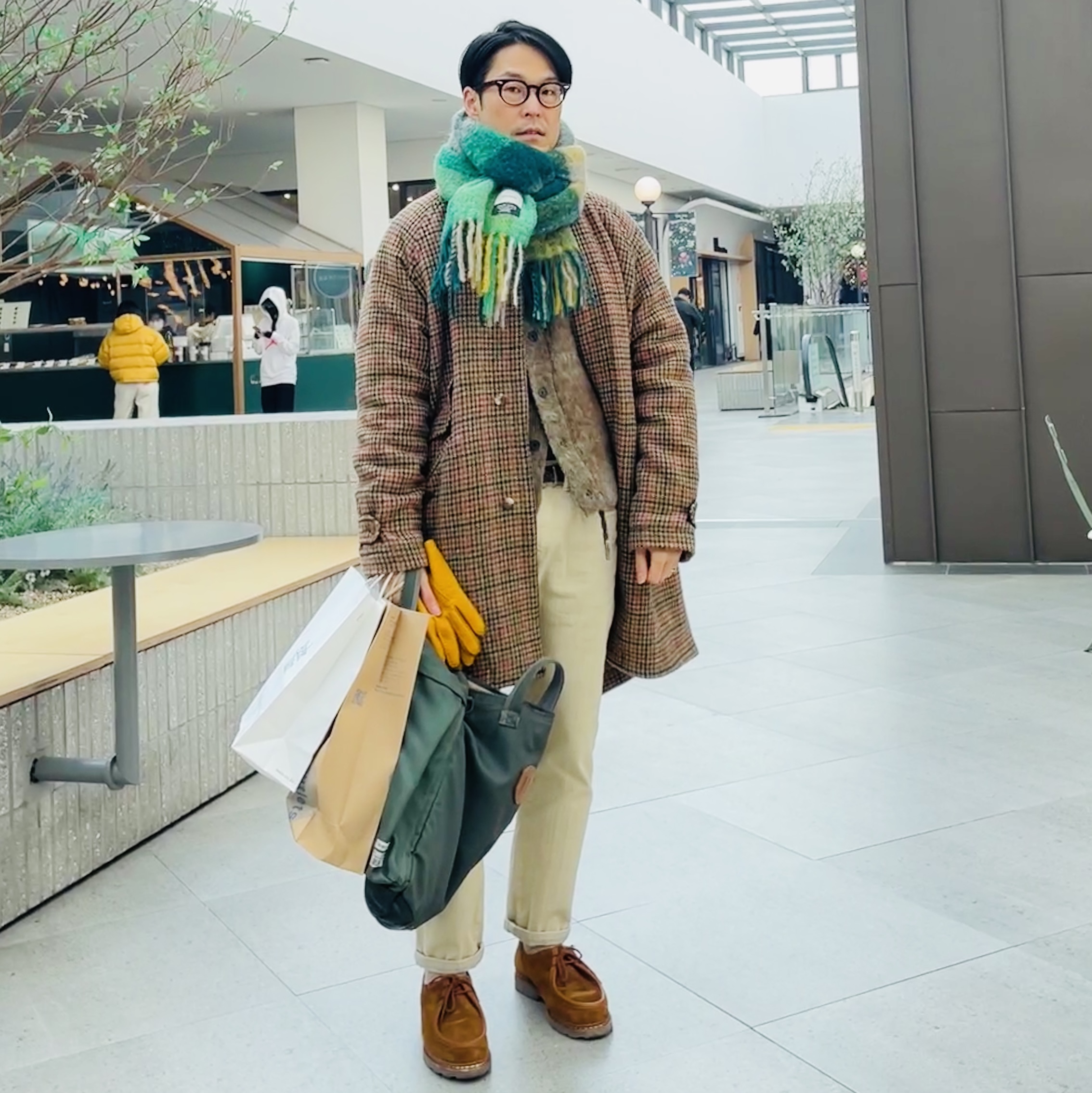 Paraboot Michael Lisse Marron 착용 스타일
