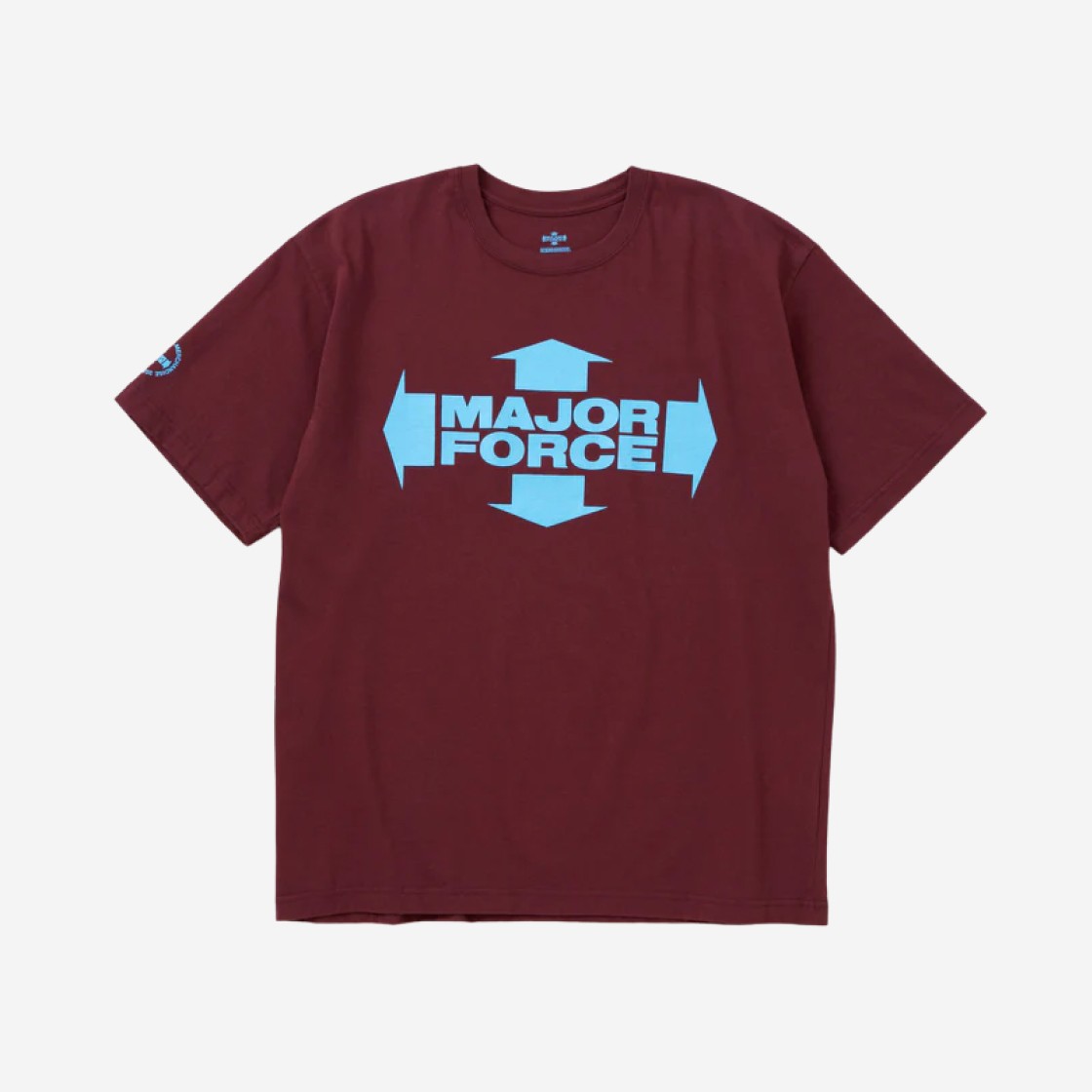 Neighborhood x Major Force SS T-Shirt Burgundy 상세 이미지 1