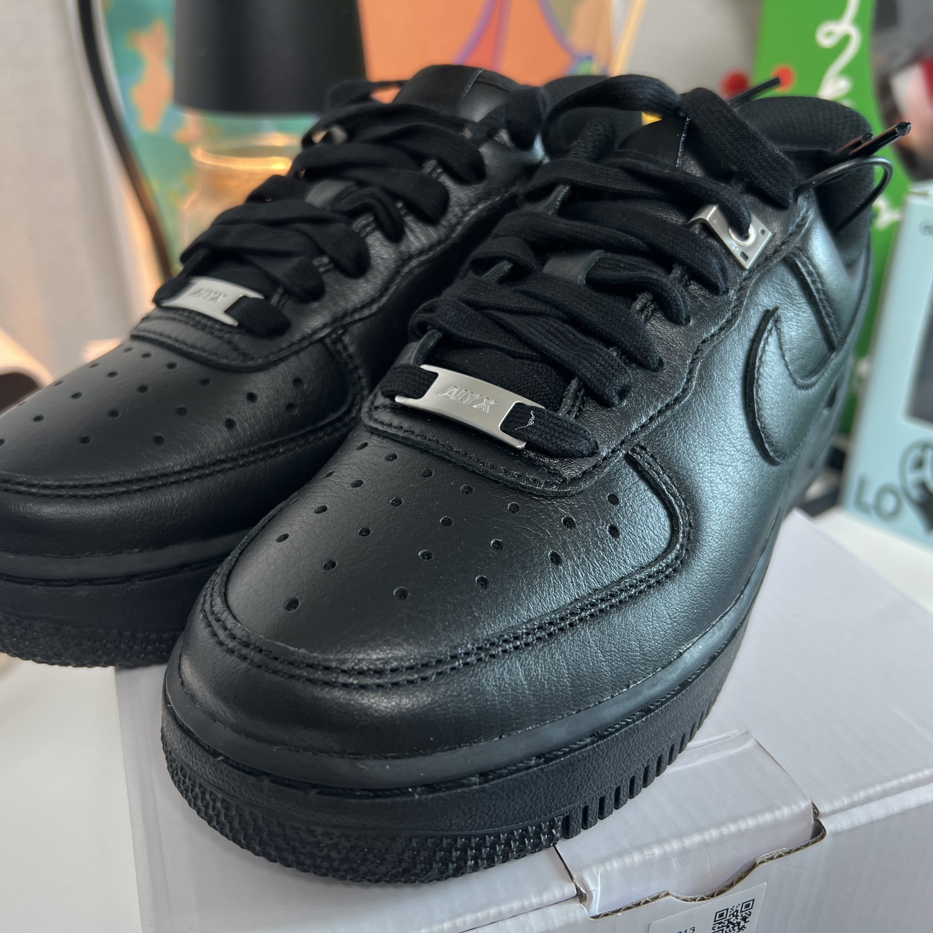 Nike x 1017 Alyx 9SM Air Force 1 Low SP Black 착용 스타일 - 1
