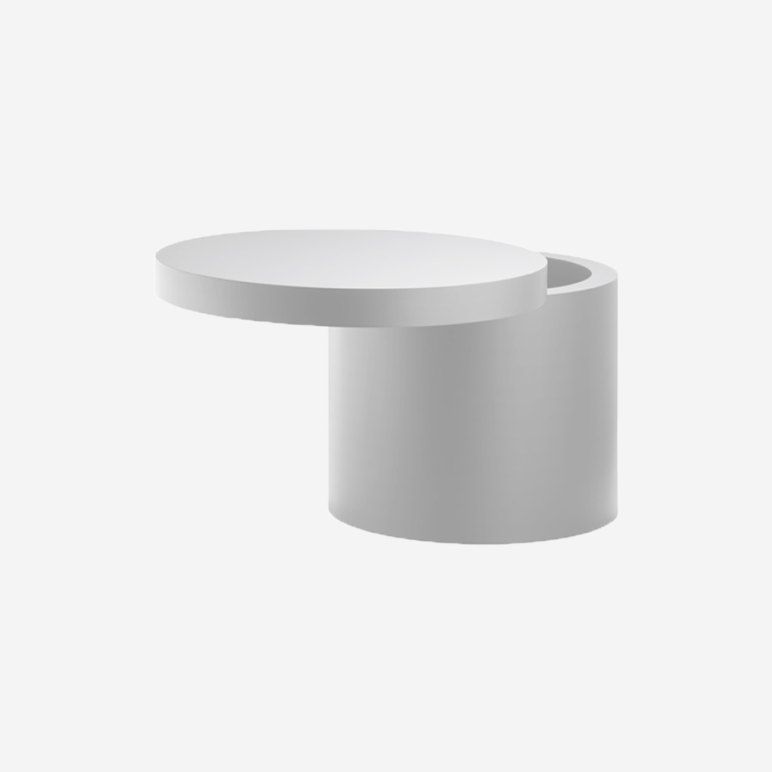 텍타 K8B 카우치 테이블 화이트(Tecta K8B Couch Table White)