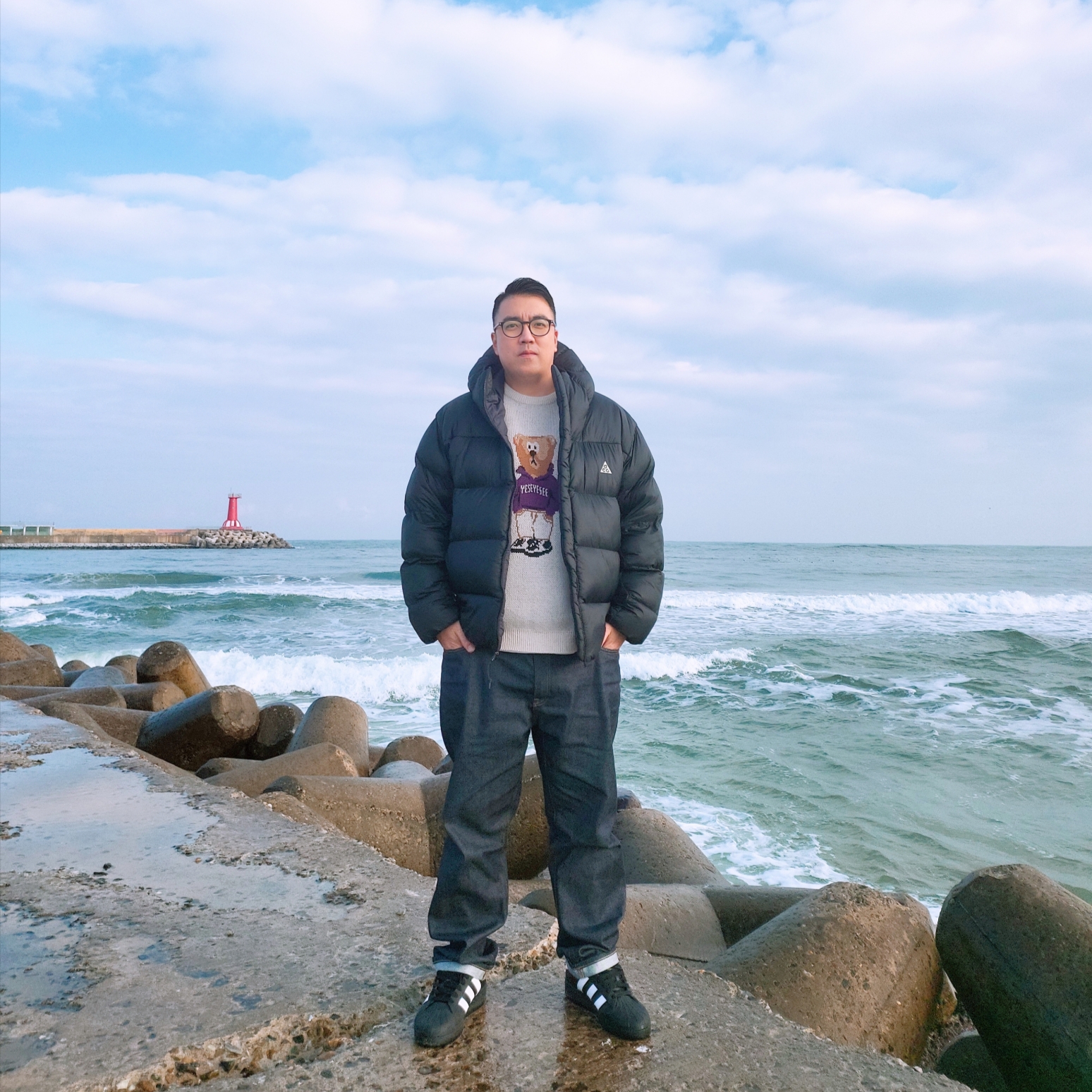 Nike ACG Therma-Fit ADV Lunar Lake Puffer Jacket Black - Asia 착용 스타일 - 2