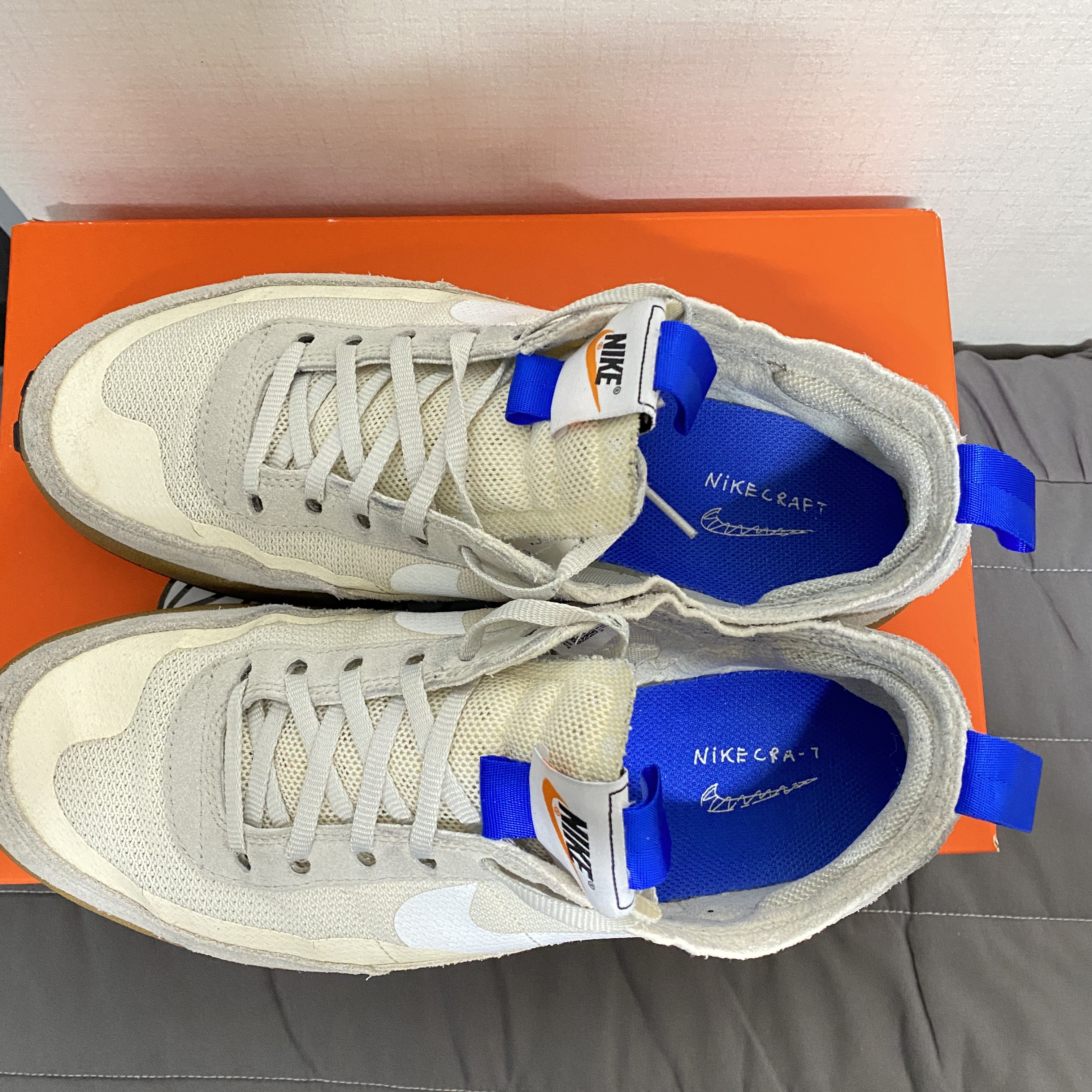 Nike x Tom Sachs General Purpose Shoe Light Cream 착용 스타일