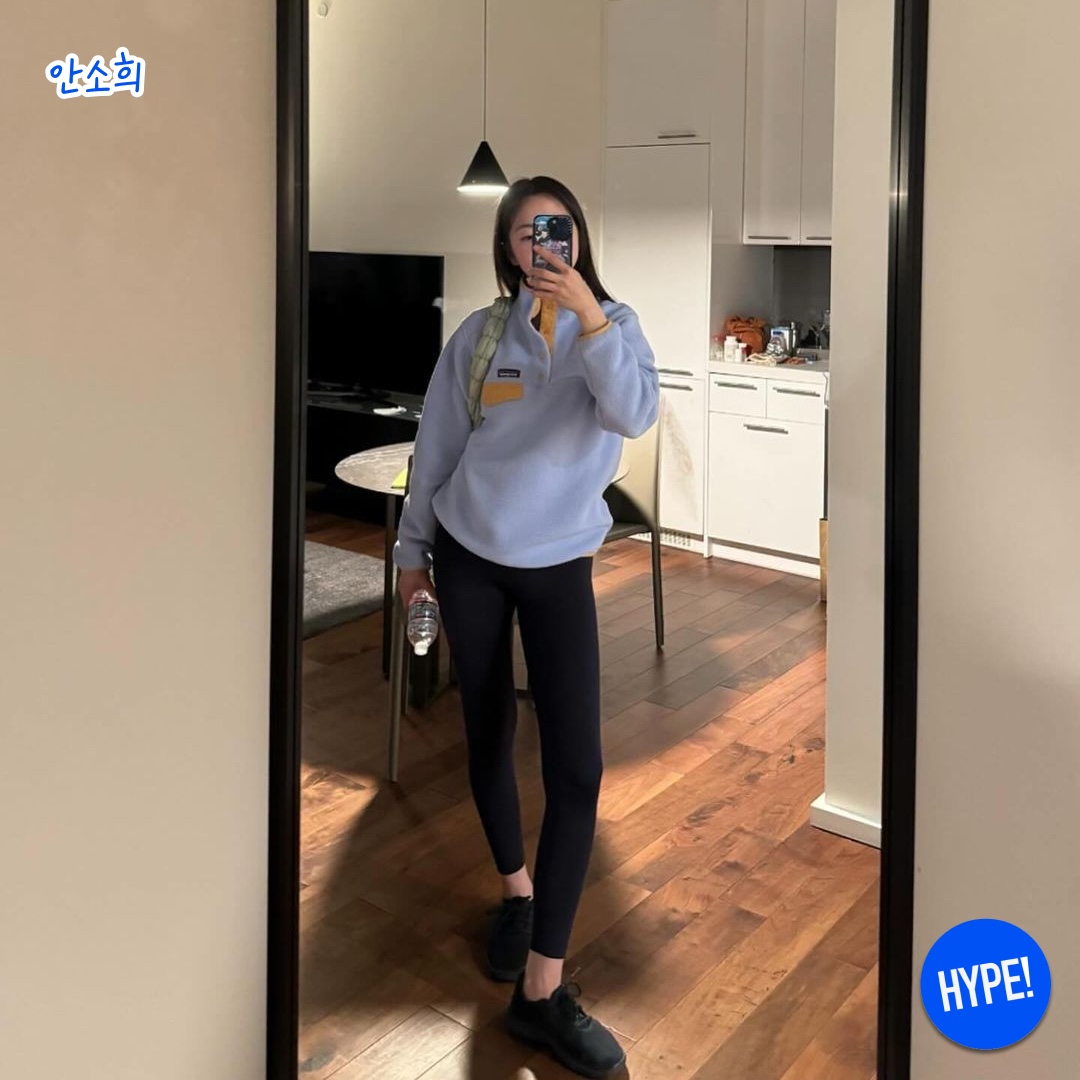 Patagonia Classic Retro-X Jacket Natural, Patagonia Synchilla Snap-T Fleece Pullover Oatmeal Heather 착용 스타일 - 6