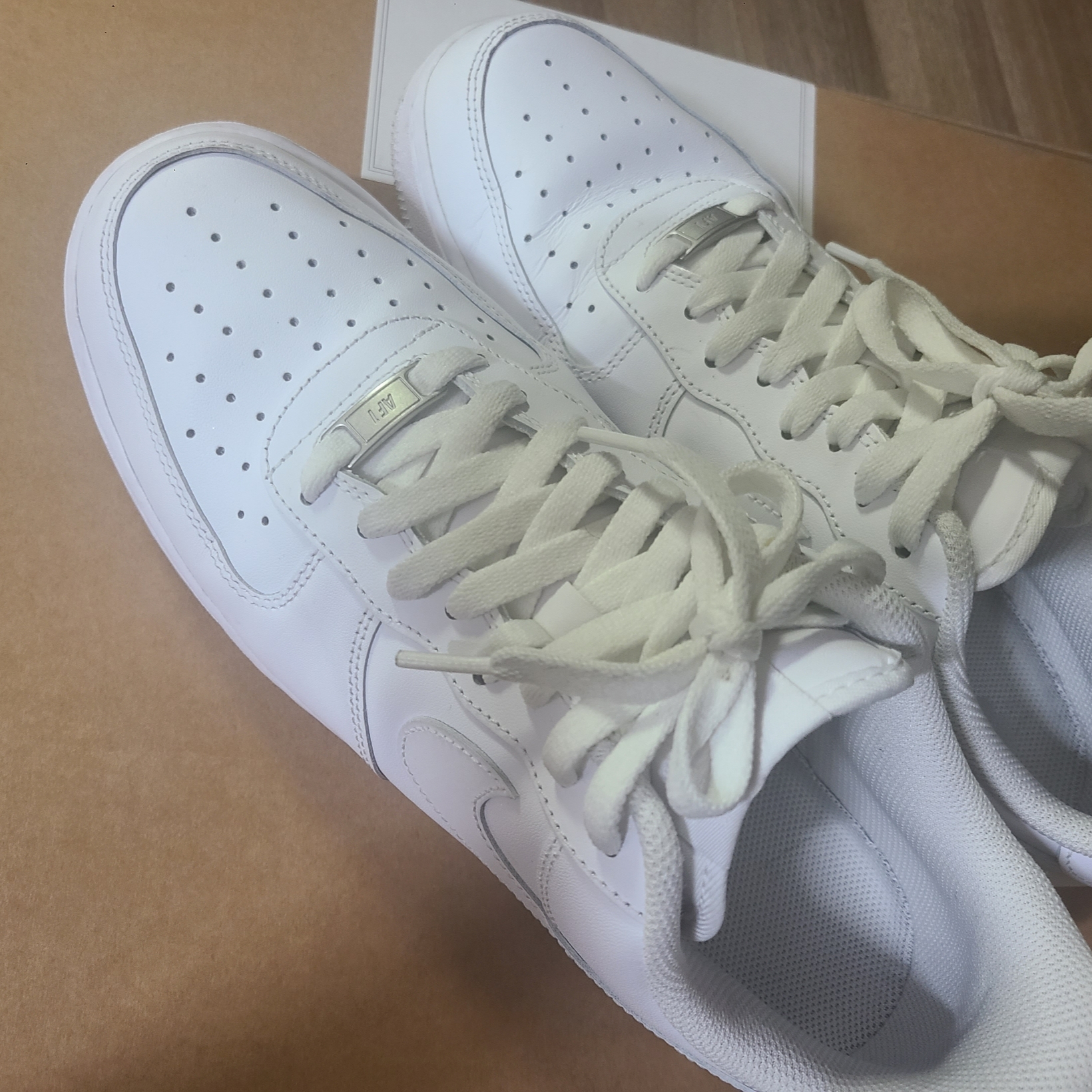 Nike Air Force 1 '07 Low White 착용 스타일