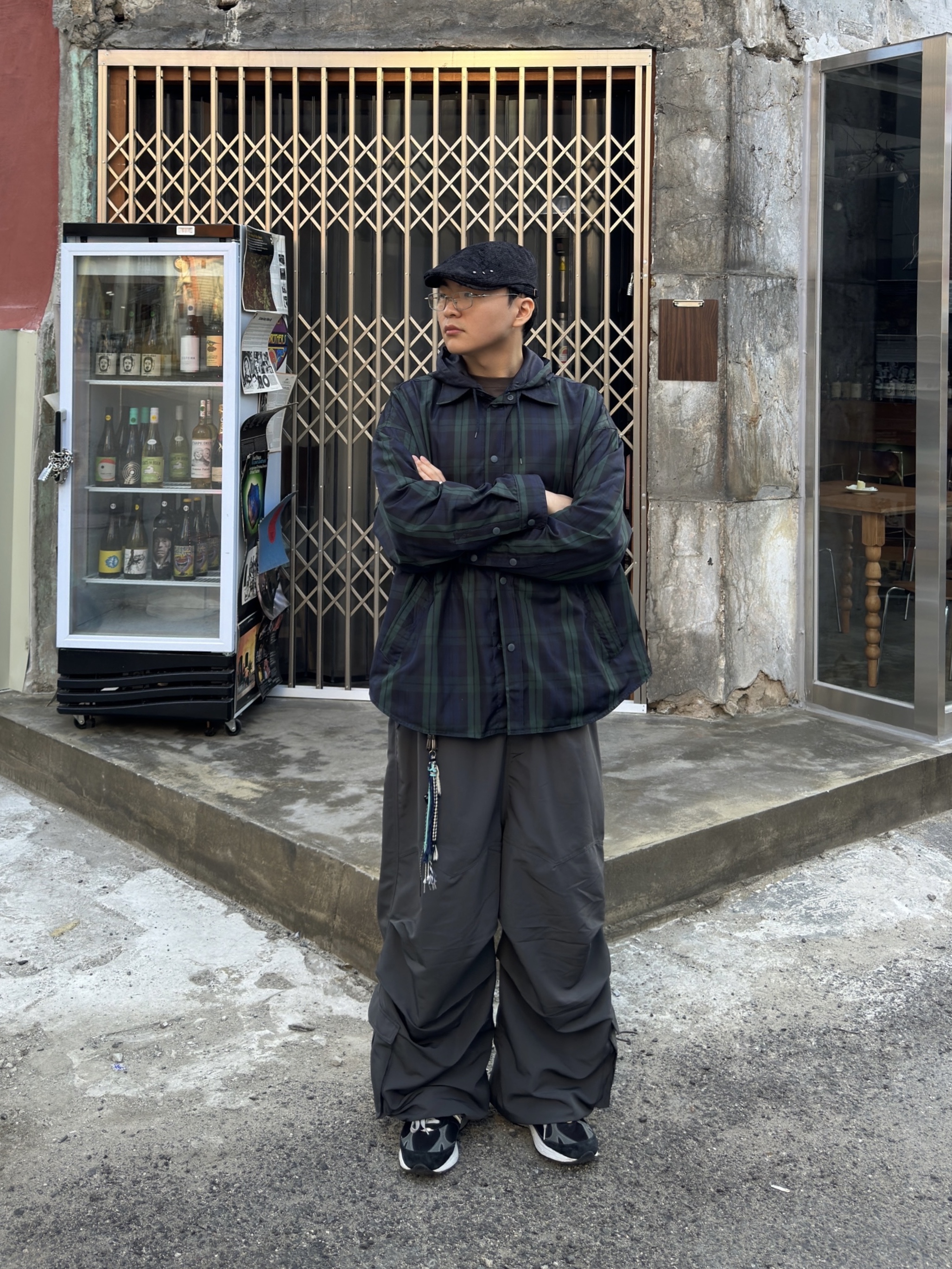 New Balance 993 Made in USA Black - 2E Wide 착용 스타일 - 2