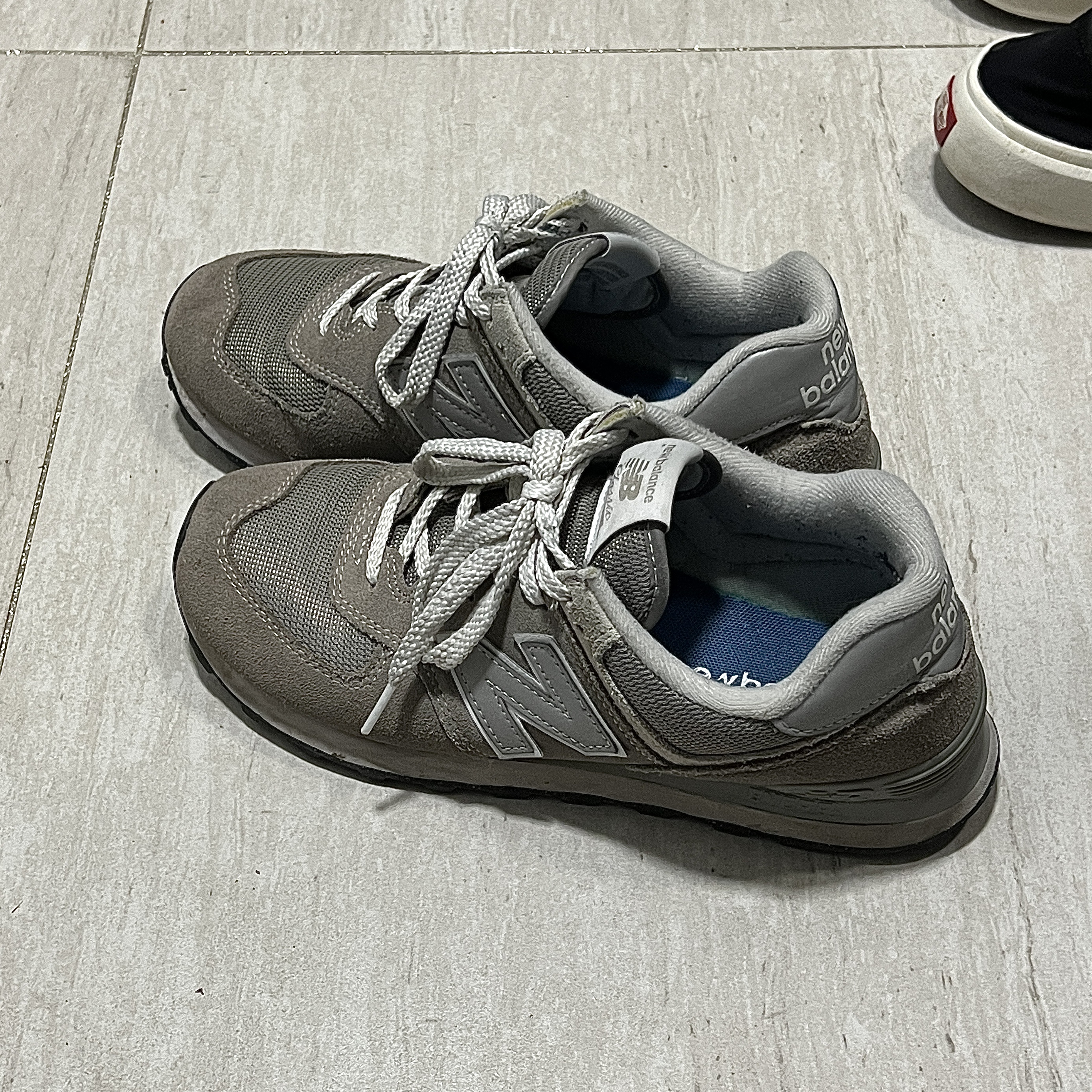 New Balance 574 Worn By Anyone Grey - D Standard 착용 스타일
