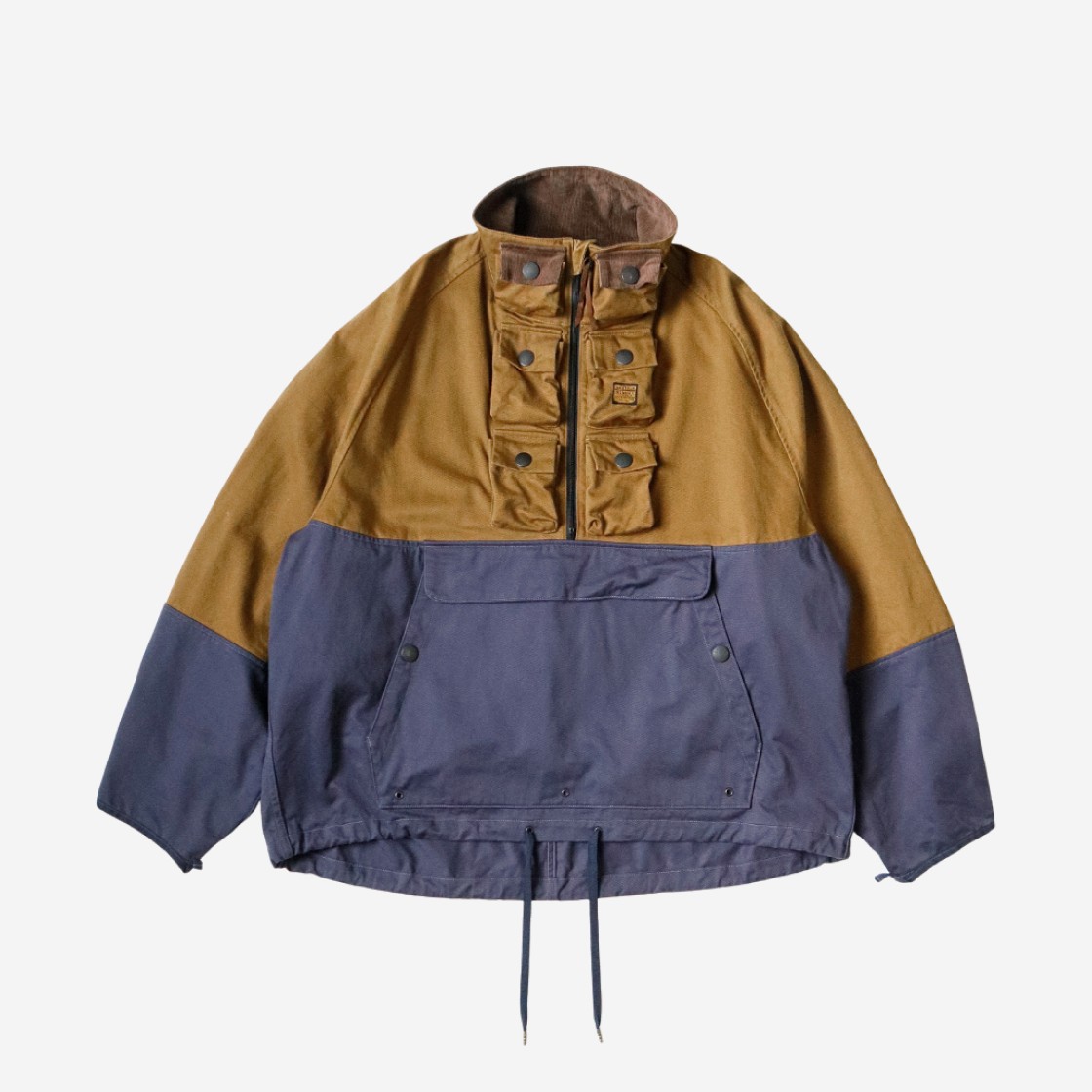 Kapital Chino 2 Tone Nickel 6 Anorak Camel Navy 상세 이미지 1