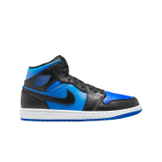 Jordan 1 Mid Black Royal Blue