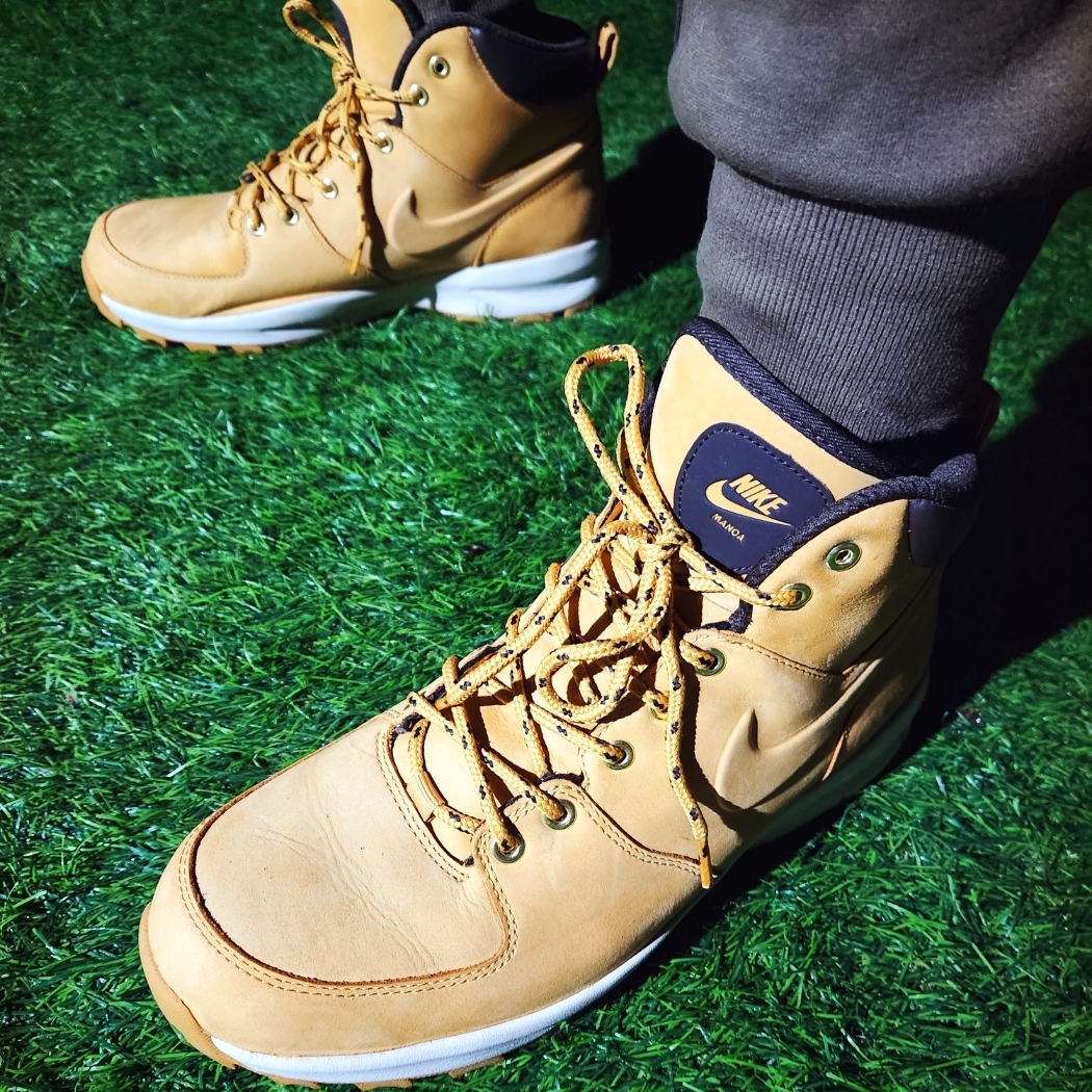 Nike Manoa Leather Haystack 착용 스타일 - 5