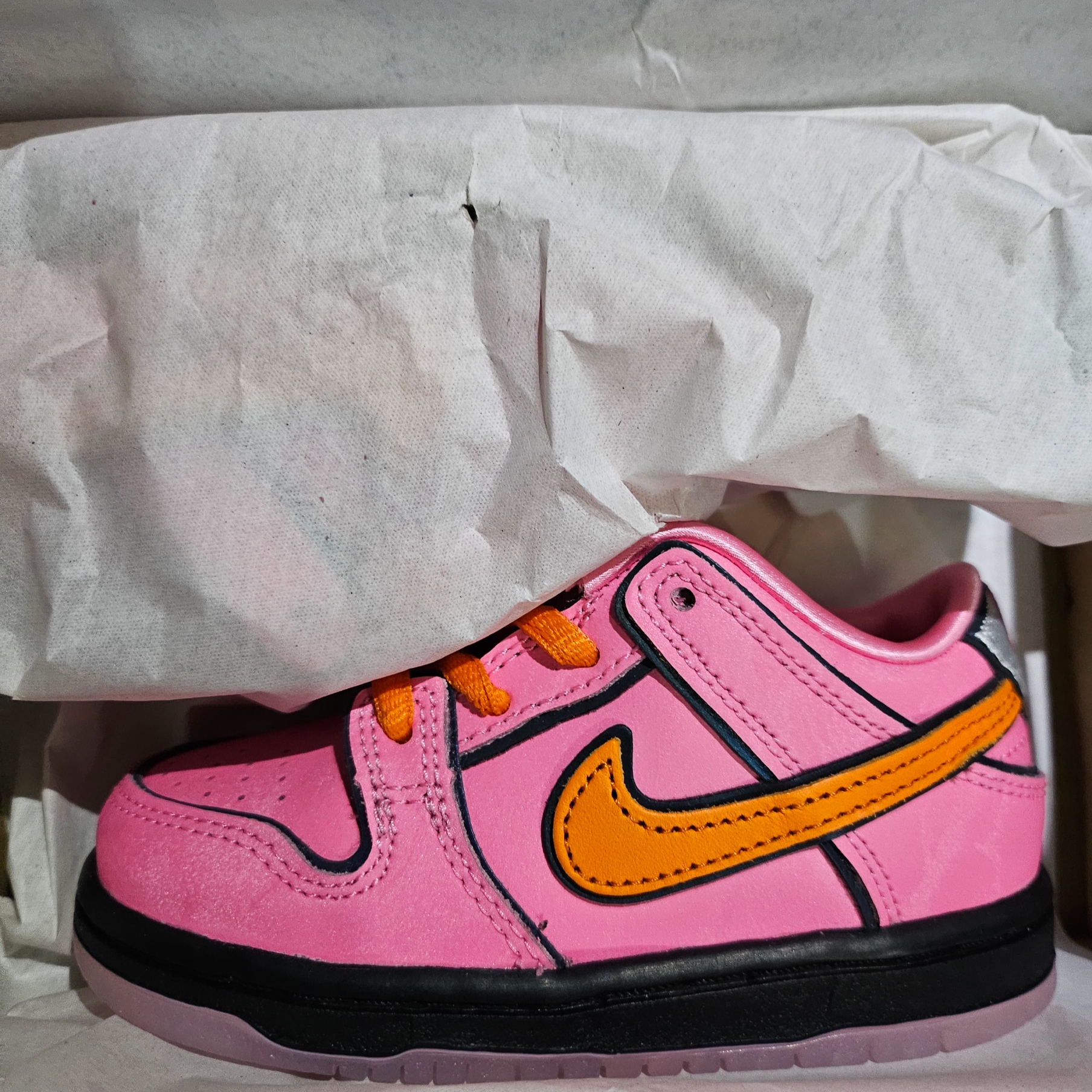 (TD) Nike x The Powerpuff Girls SB Dunk Low Pro QS Blossom 착용 스타일