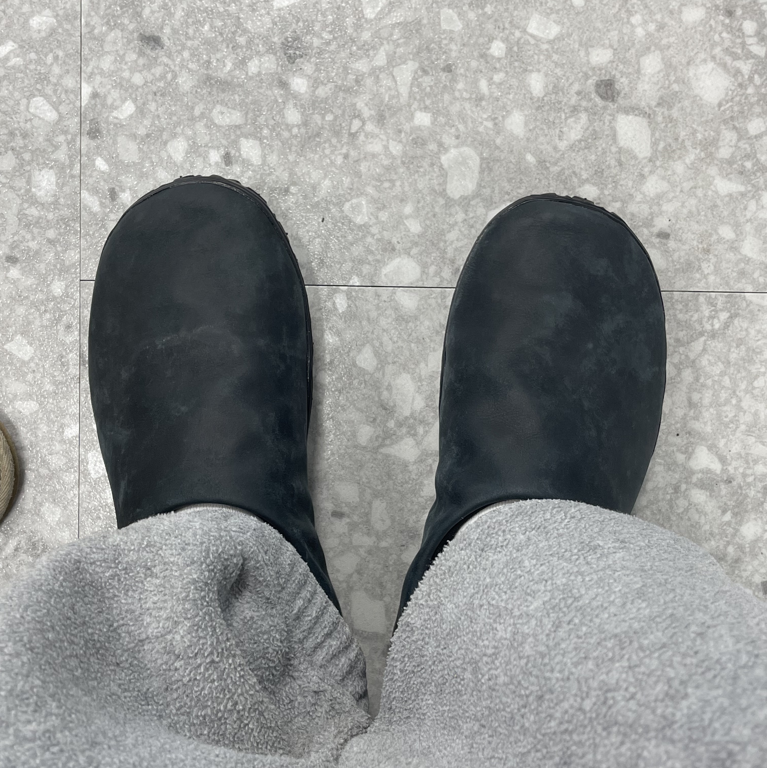 Nike ACG Moc PRM Black Leather 착용 스타일 - 1
