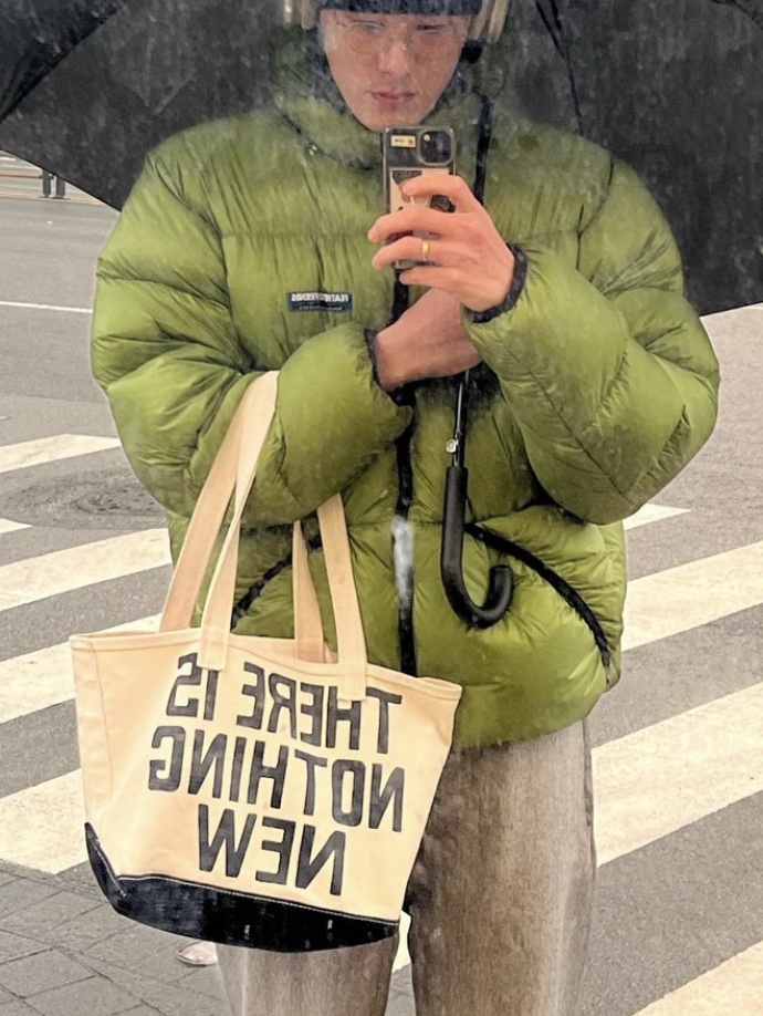 Feathered Friends Eos Down Jacket Chive 착용 스타일