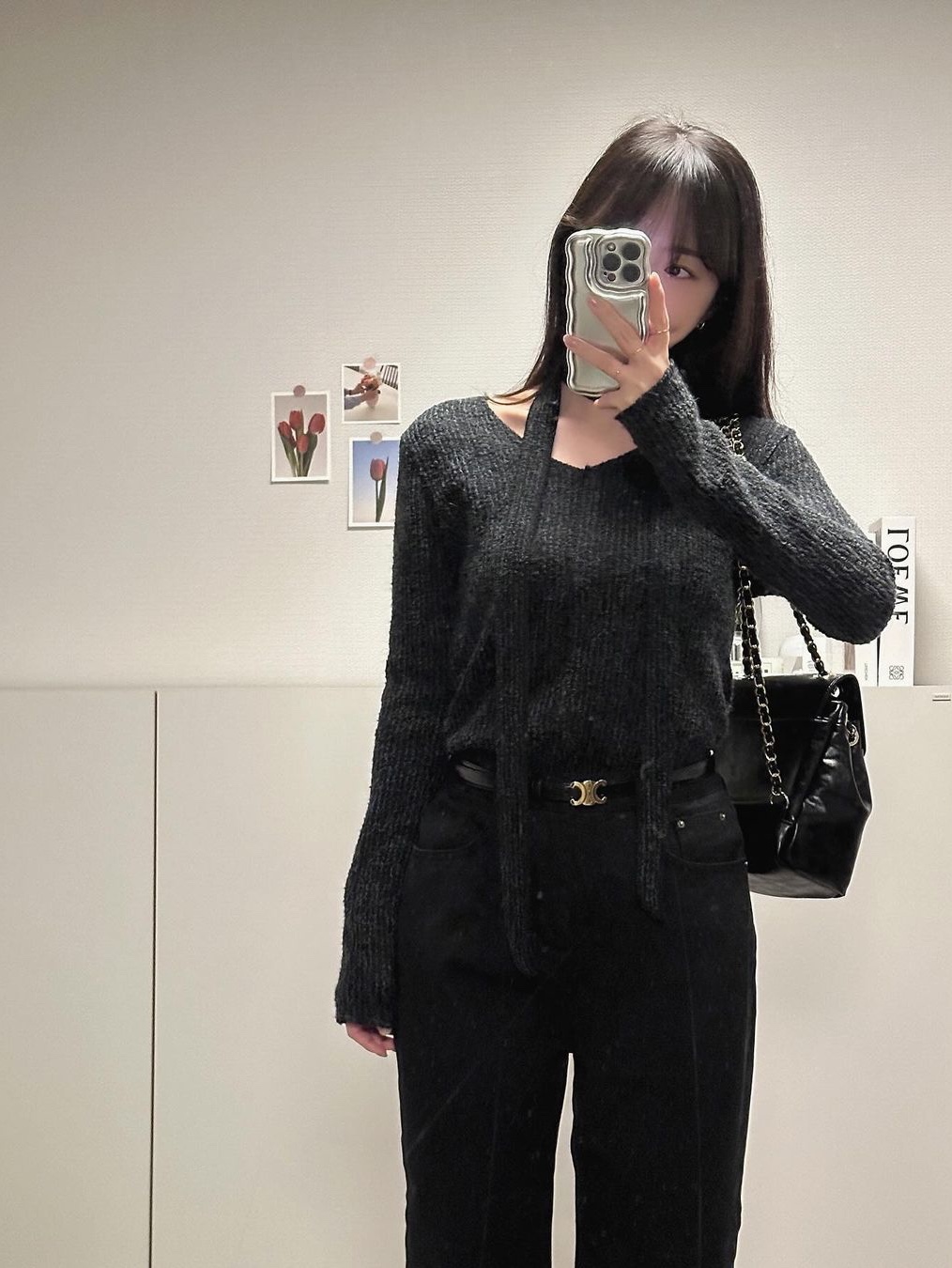 Anoetic Anc Classic Backpack Black 착용 스타일