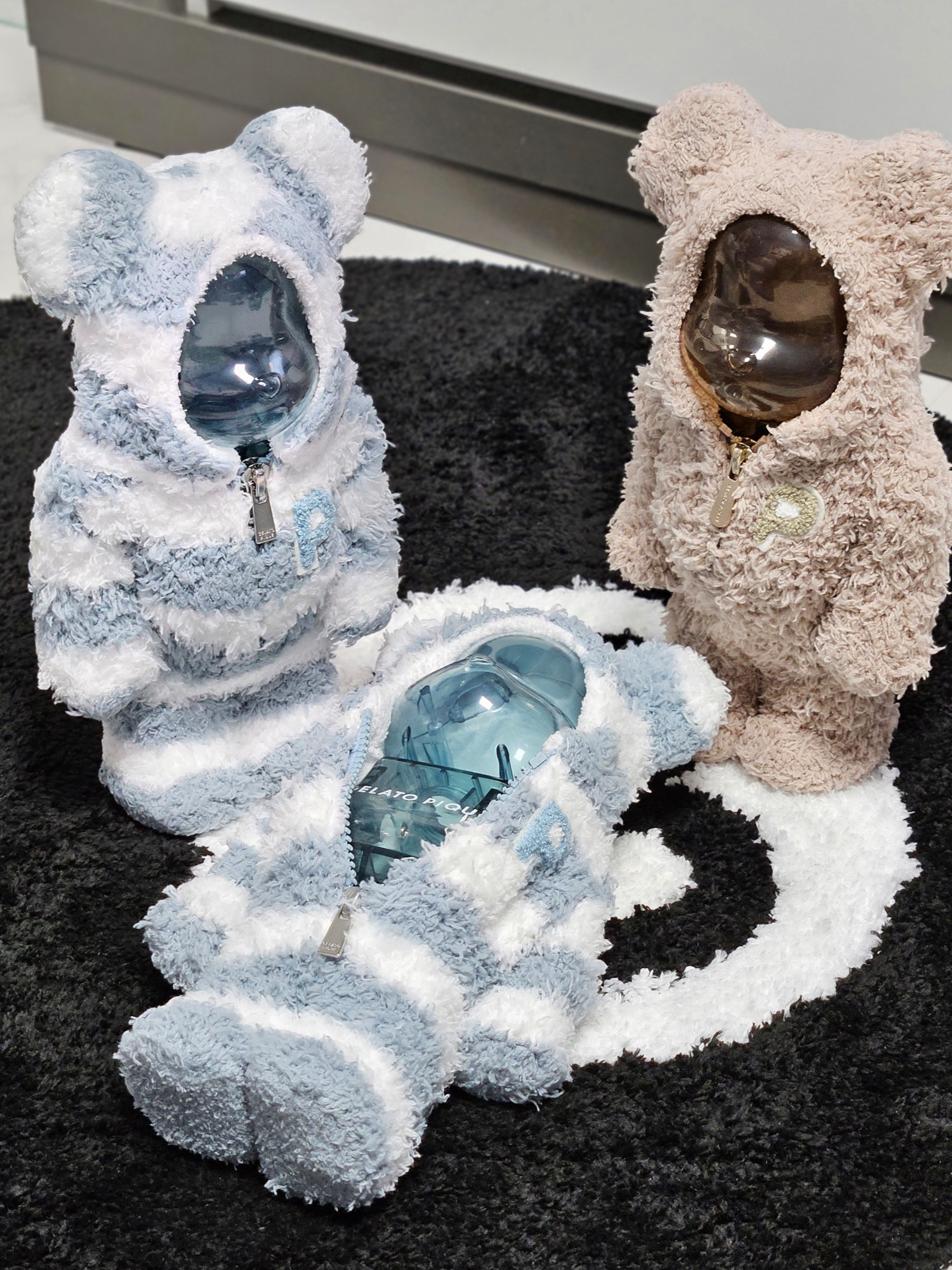 Bearbrick x Gelato Pique Mint 400%, Bearbrick x Gelato Pique Beige 400% 착용 스타일 - 5
