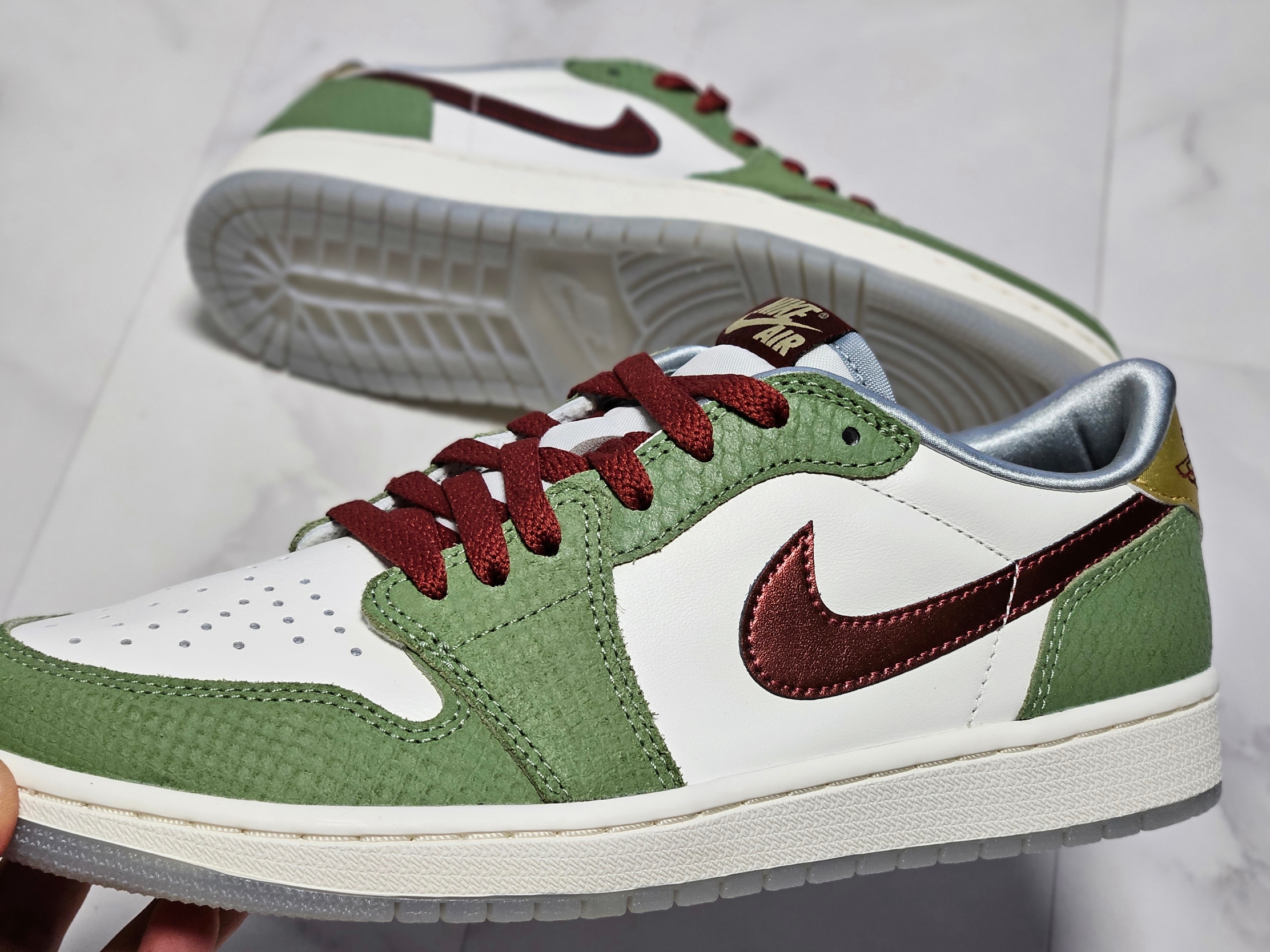 Jordan 1 Retro Low OG Chinese New Year 착용 스타일 - 6
