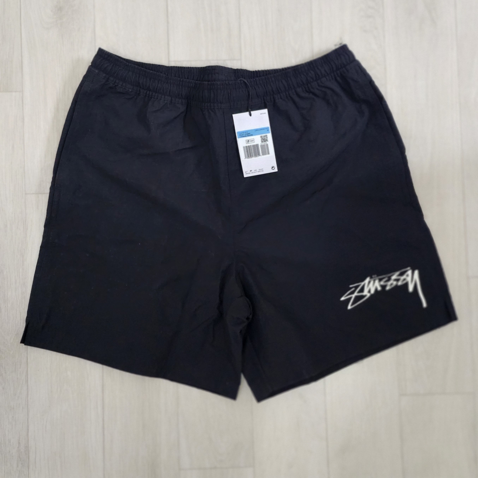 Nike x Stussy Shorts Black (FJ9167-010) 착용 스타일 - 1