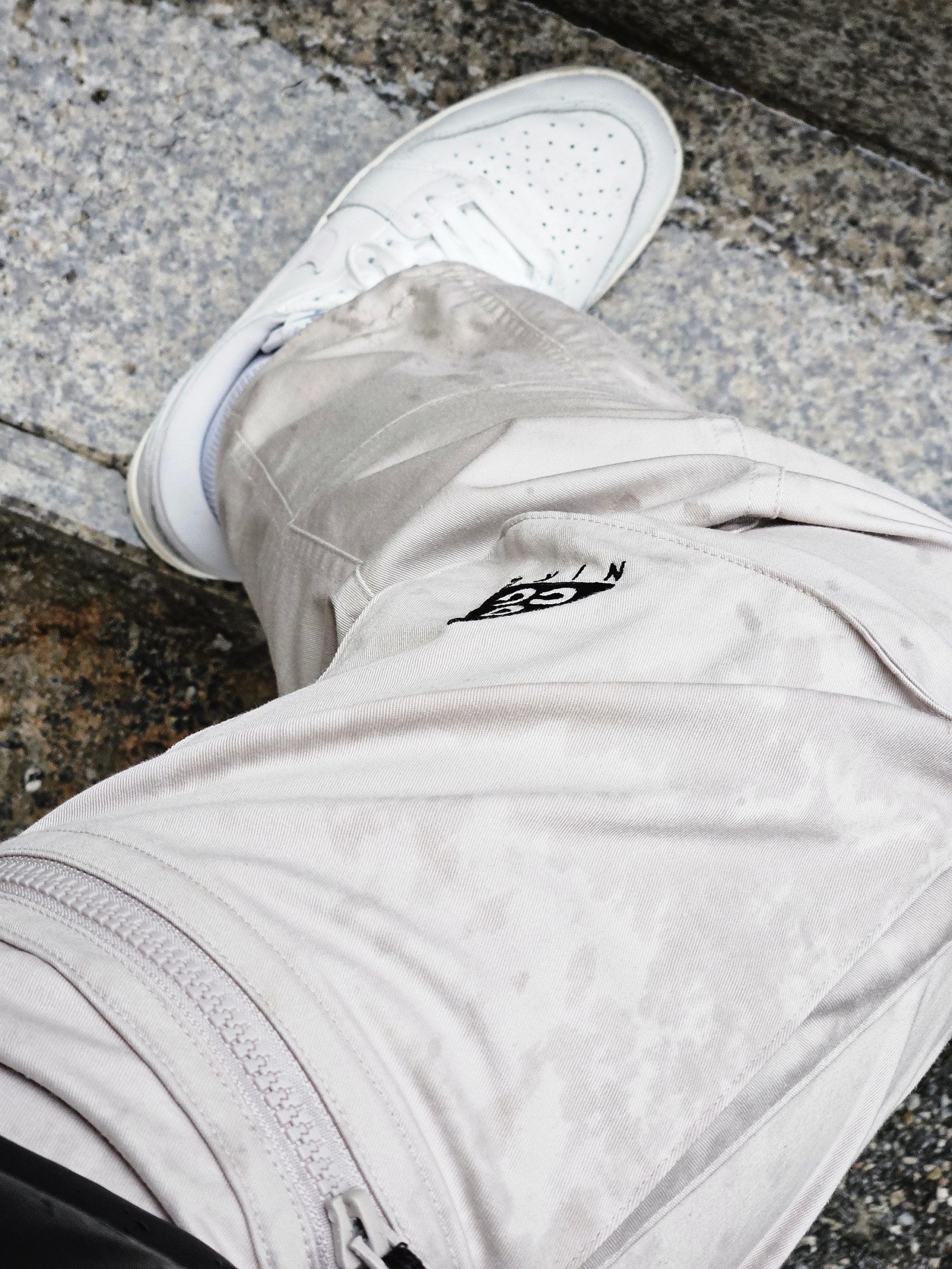 (W) Nike ACG Cargo Woven Pants Moon Particle - US/EU 착용 스타일 - 1