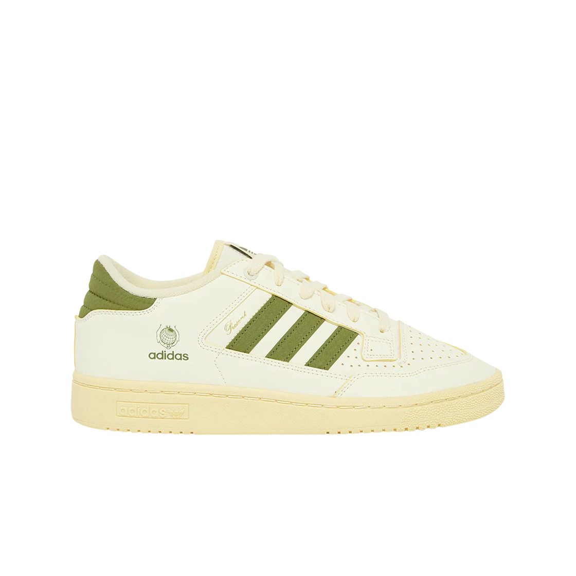 Adidas x END. Centennial 85 Low Consortium Cup Present Cream White Focus Olive 상세 이미지 1