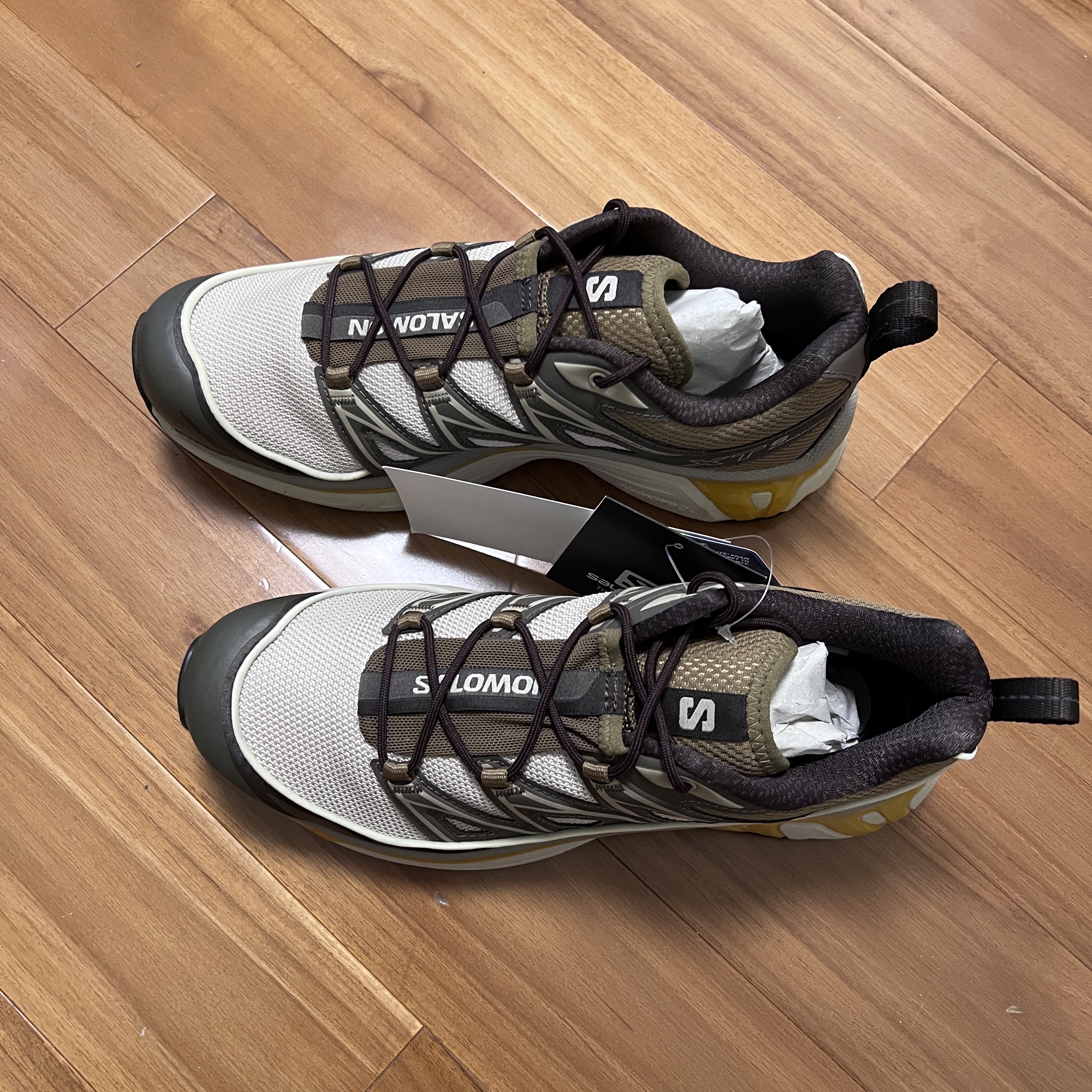 Salomon XT-6 Expanse Feather Grey 착용 스타일