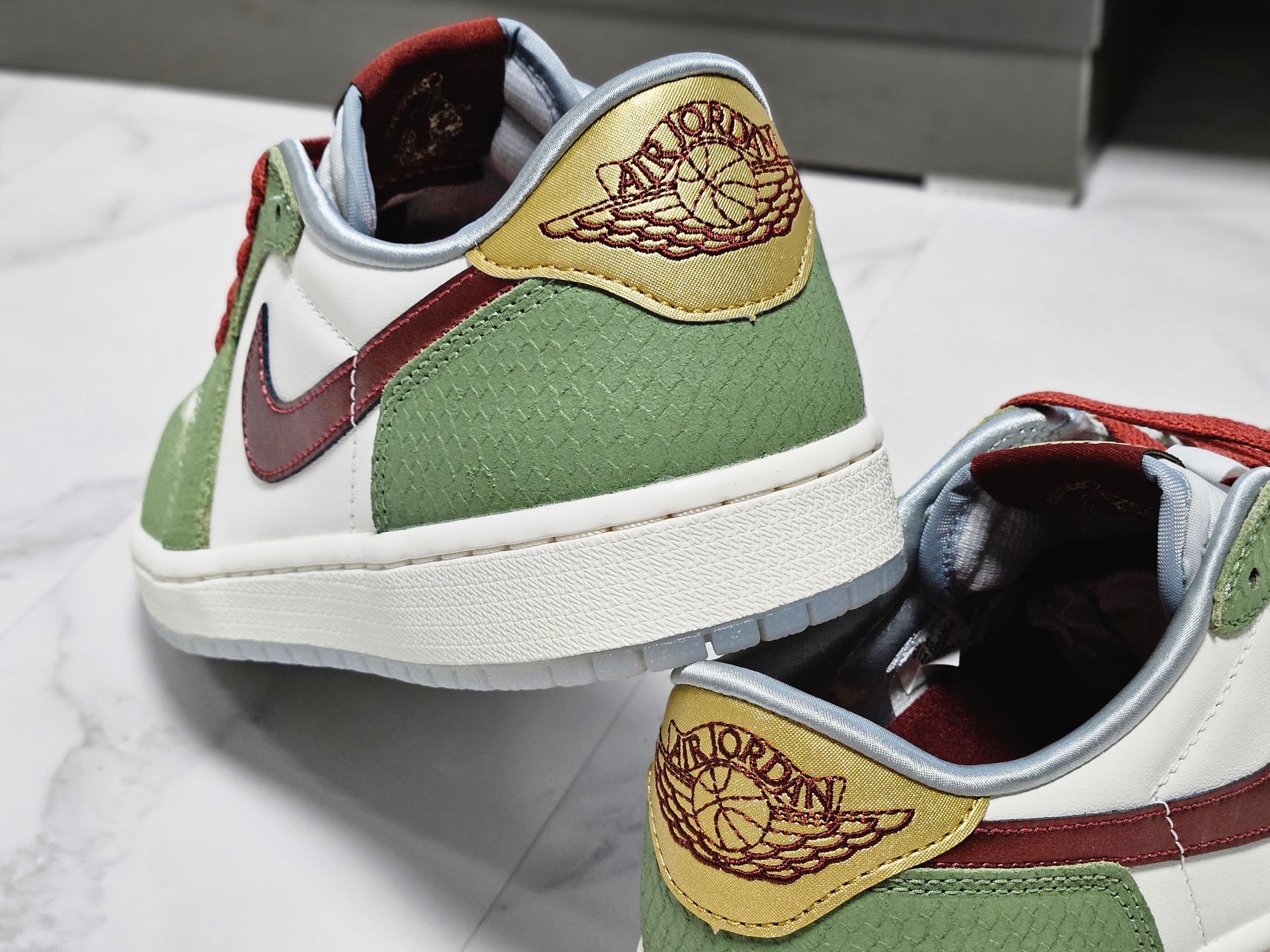 Jordan 1 Retro Low OG Chinese New Year 착용 스타일 - 8