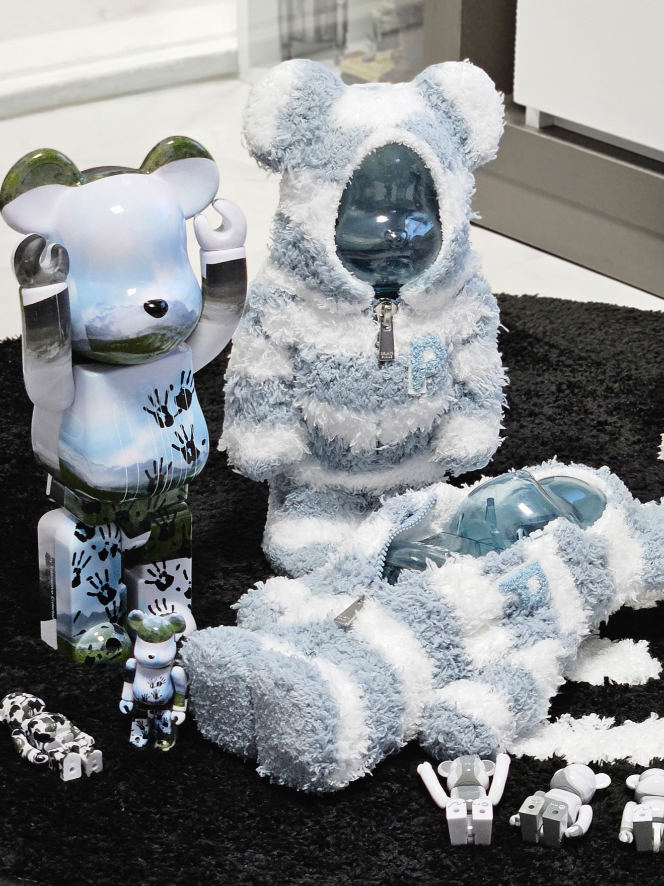 Bearbrick x Gelato Pique Mint 400%, Bearbrick x Gelato Pique Beige 400% 착용 스타일 - 6