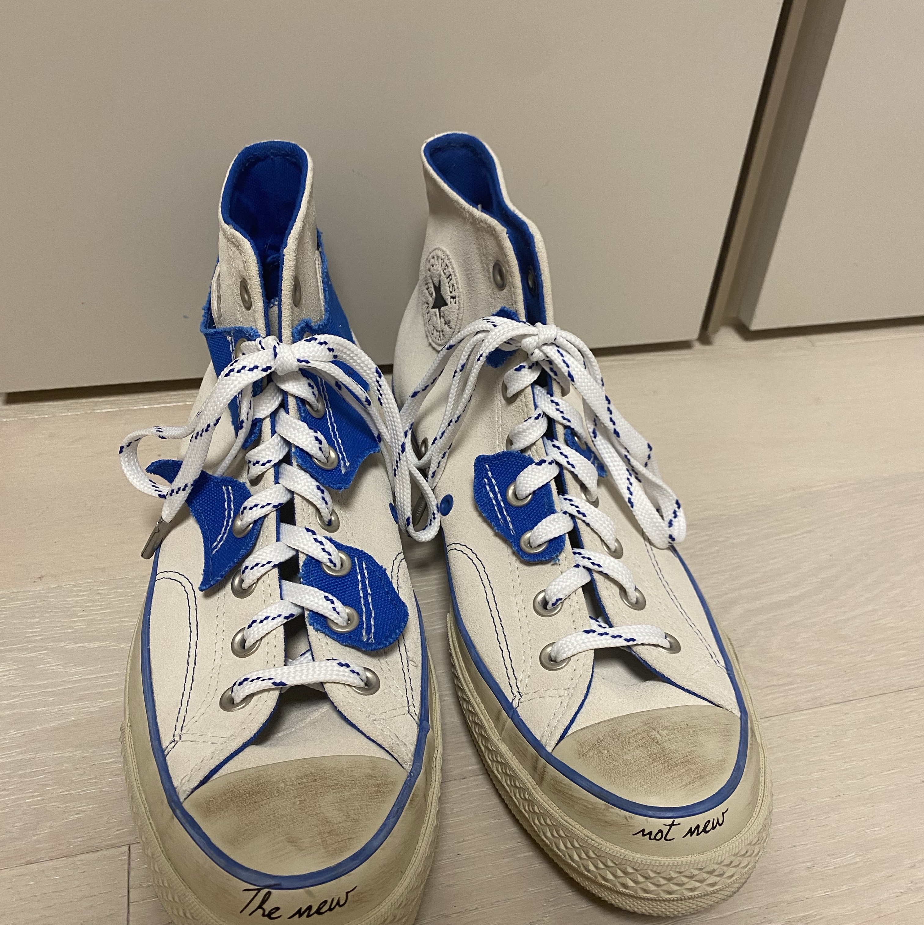 Converse x Ader Error Chuck 70 High White 착용 스타일 - 3